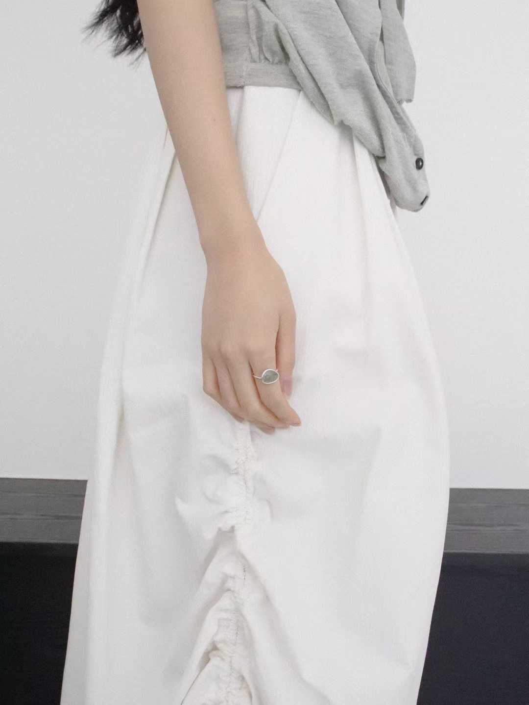 DARION 925S STONE OPEN ENDED RING