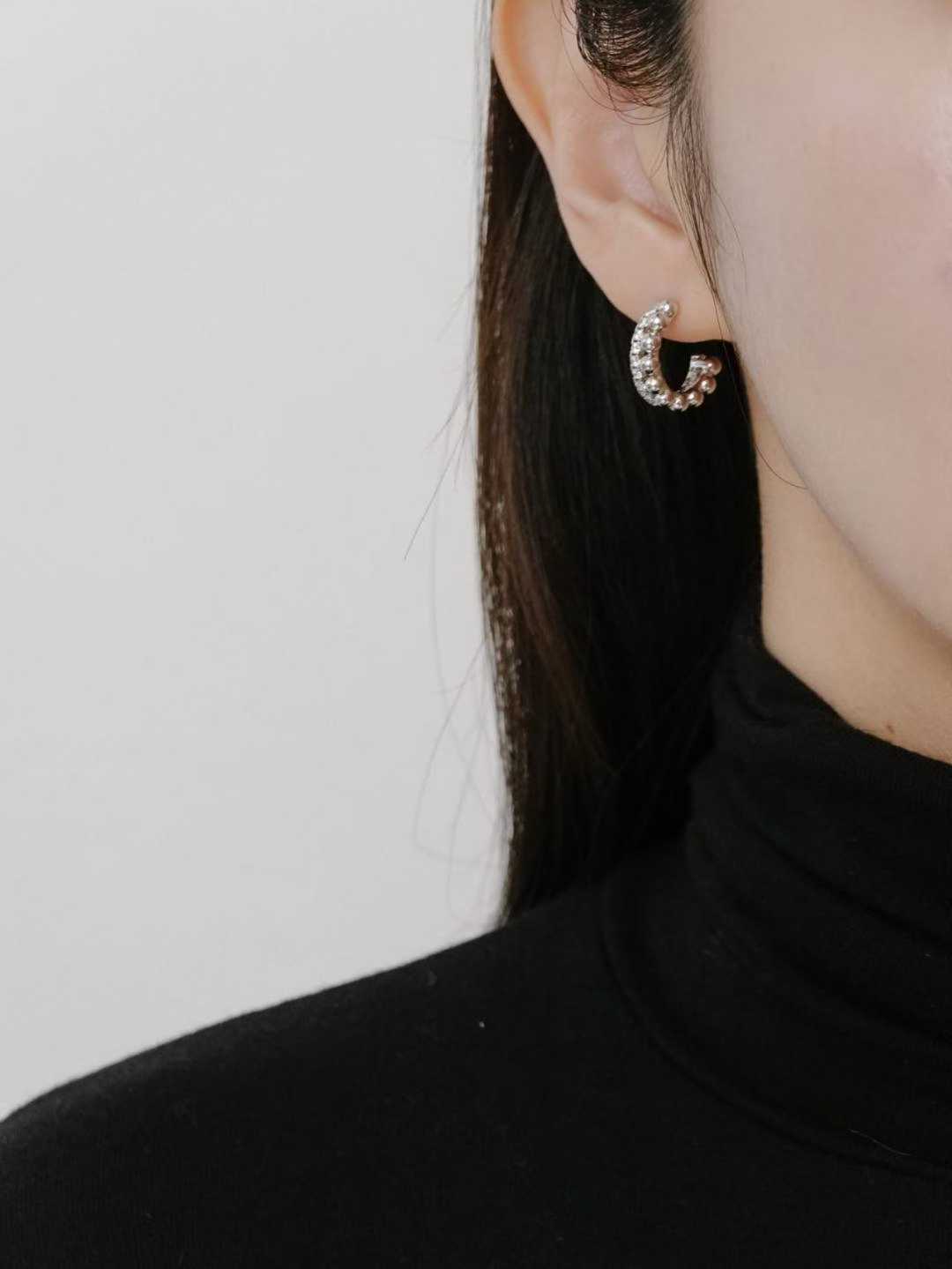 DIX TWO TIER EARRINGS