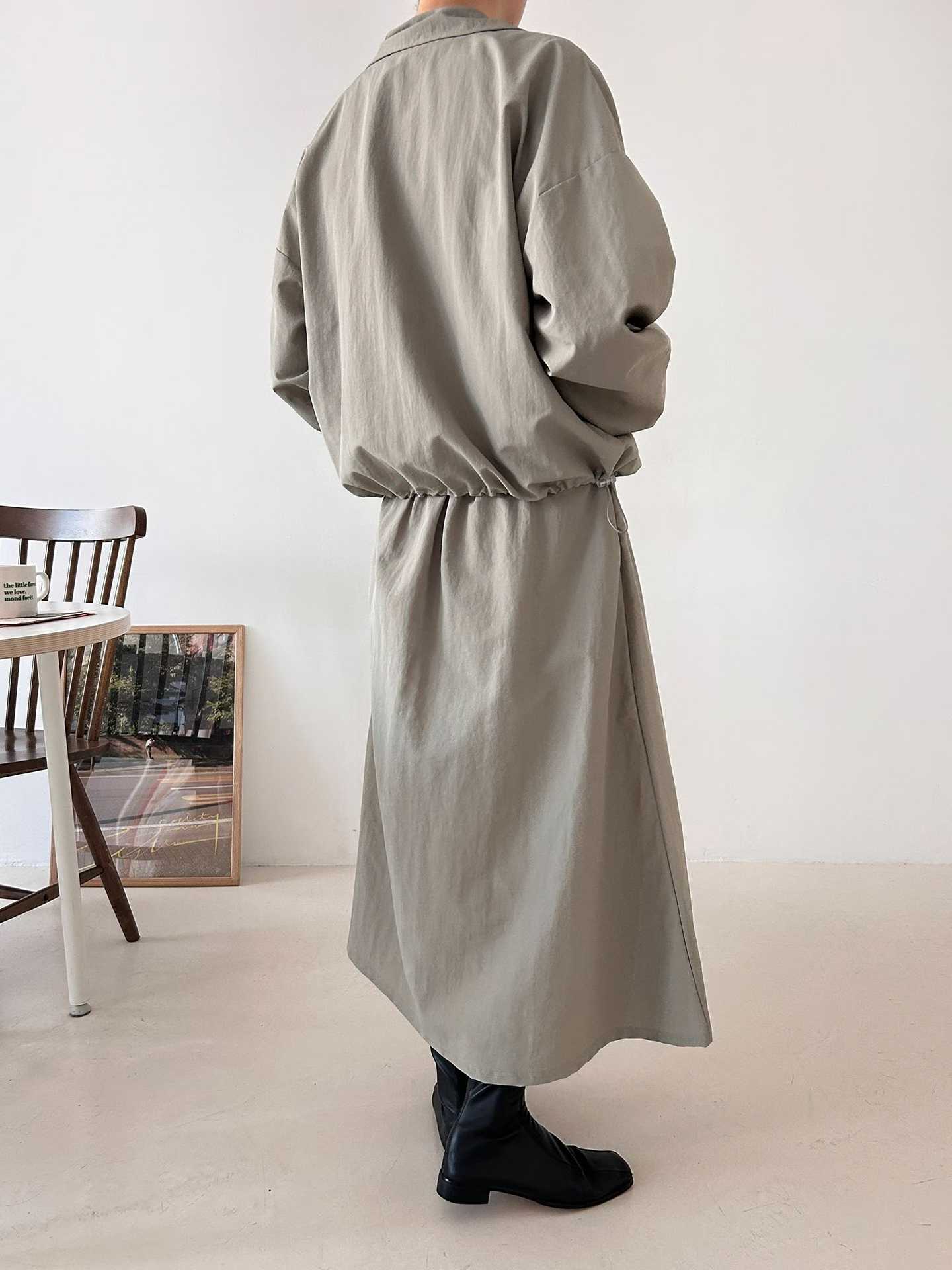 ELIANA ZIP UP WINDBREAK SKIRT SET