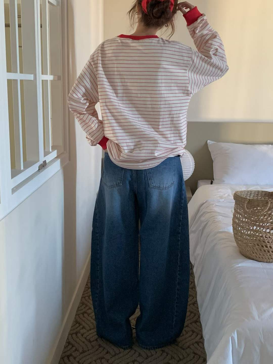 DASHA MICKEY STRIPE PULLOVER