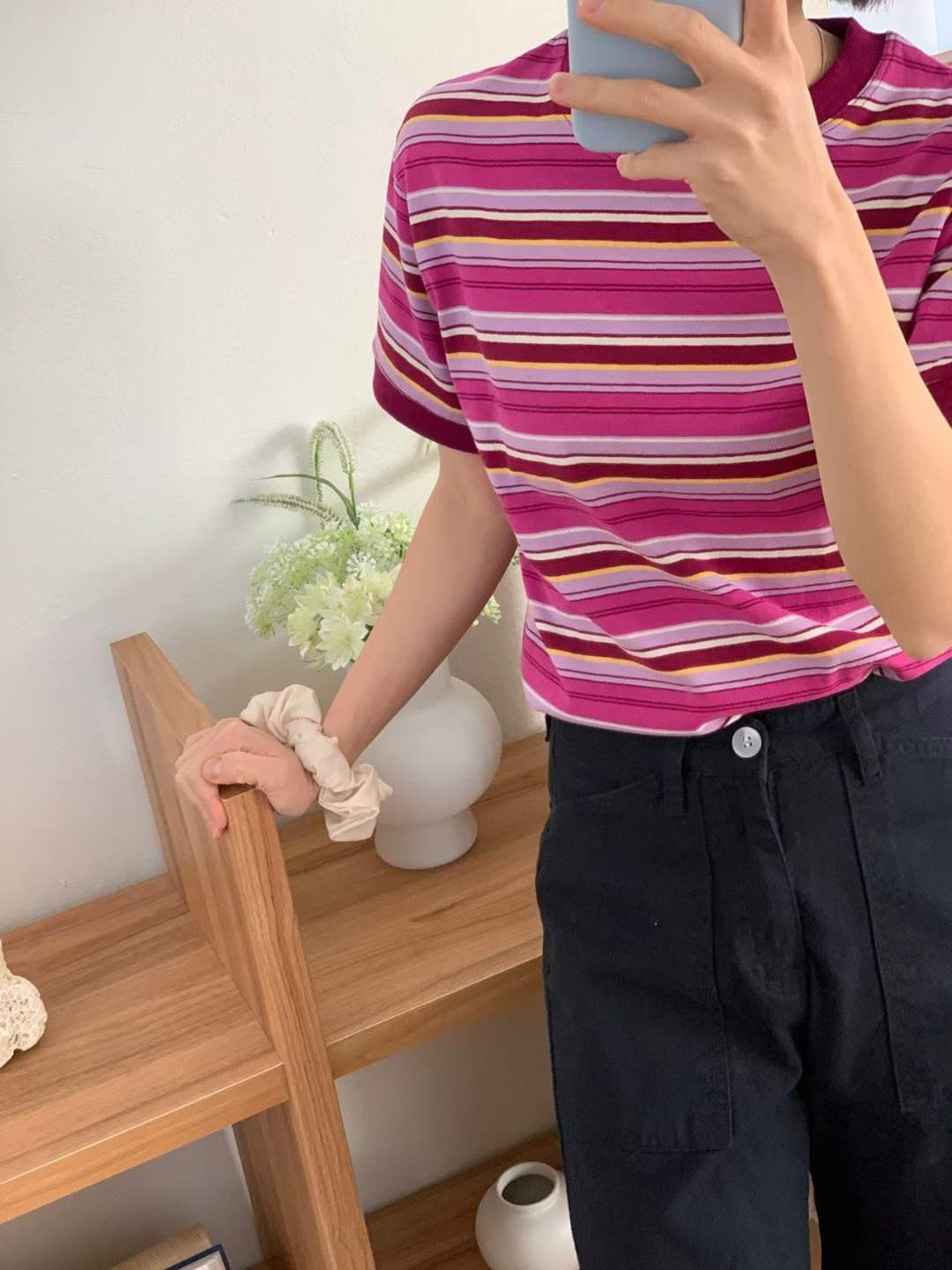 DRUCELLA MULTI STRIPES TEE