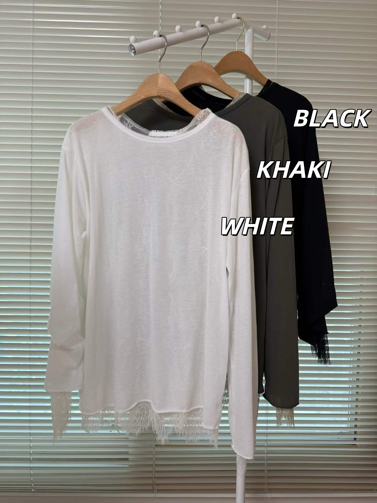 FERONIA REVERSIBLE LACE TEE