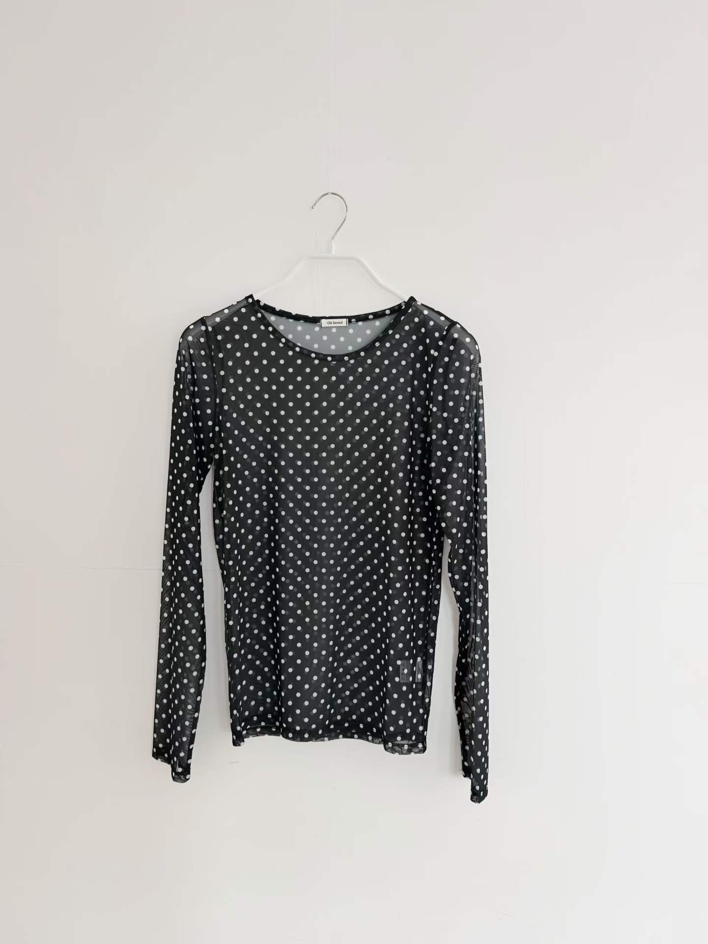 FRANCINE POLKA DOTS LAYERING TOP