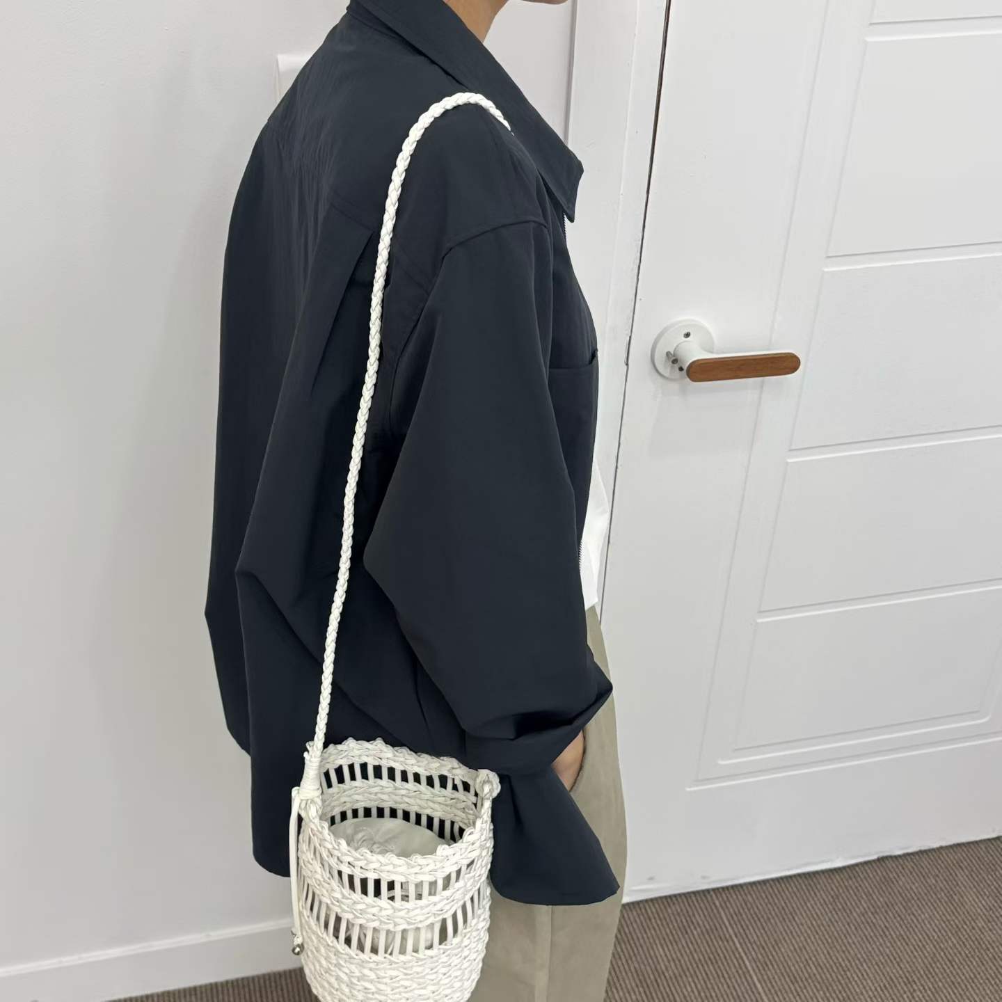 FINNEGAN ZIP UP COLLARED JACKET