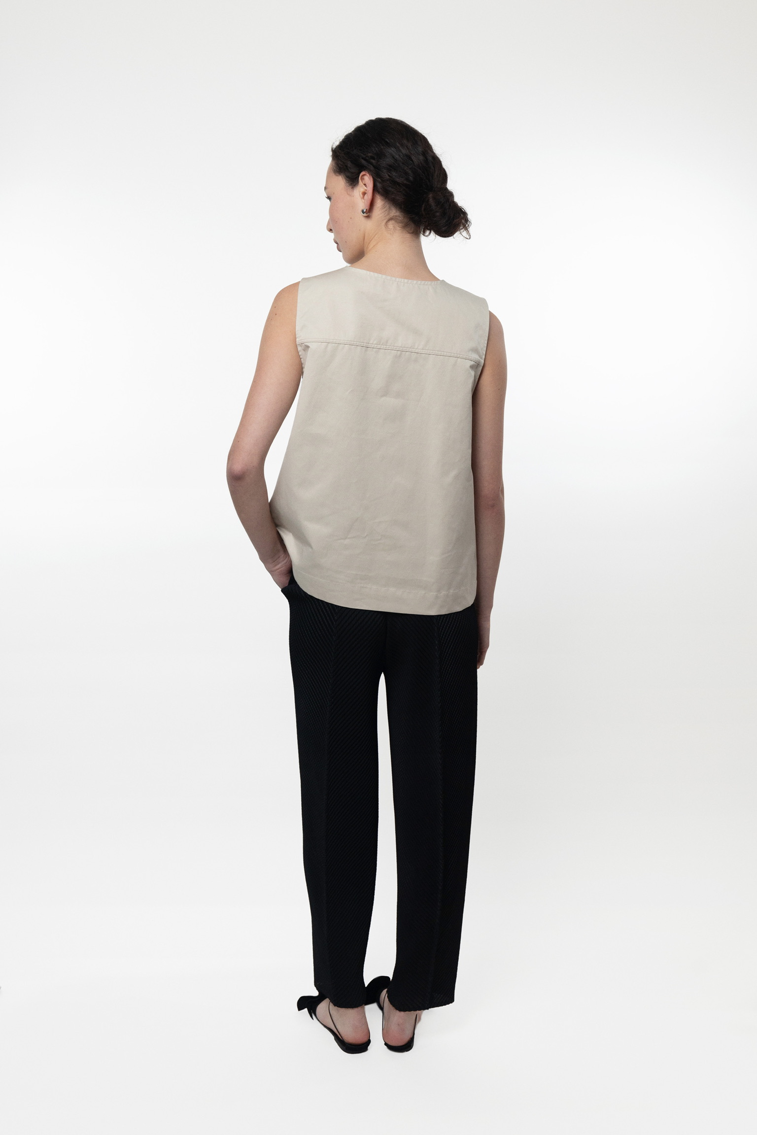 AL08/ REVERSIBLE OPEN BACK TOP