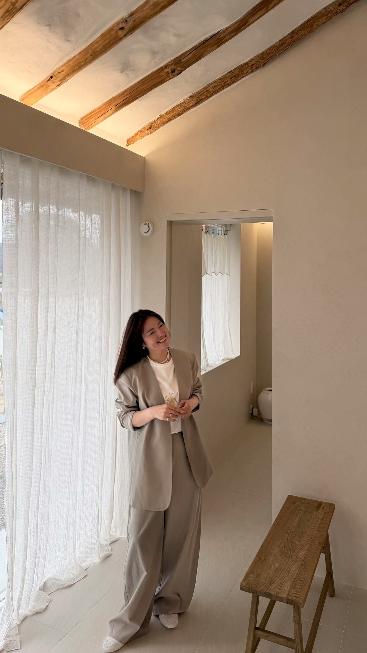 DA29 / HIGH WAISTED FLOWY PANTS