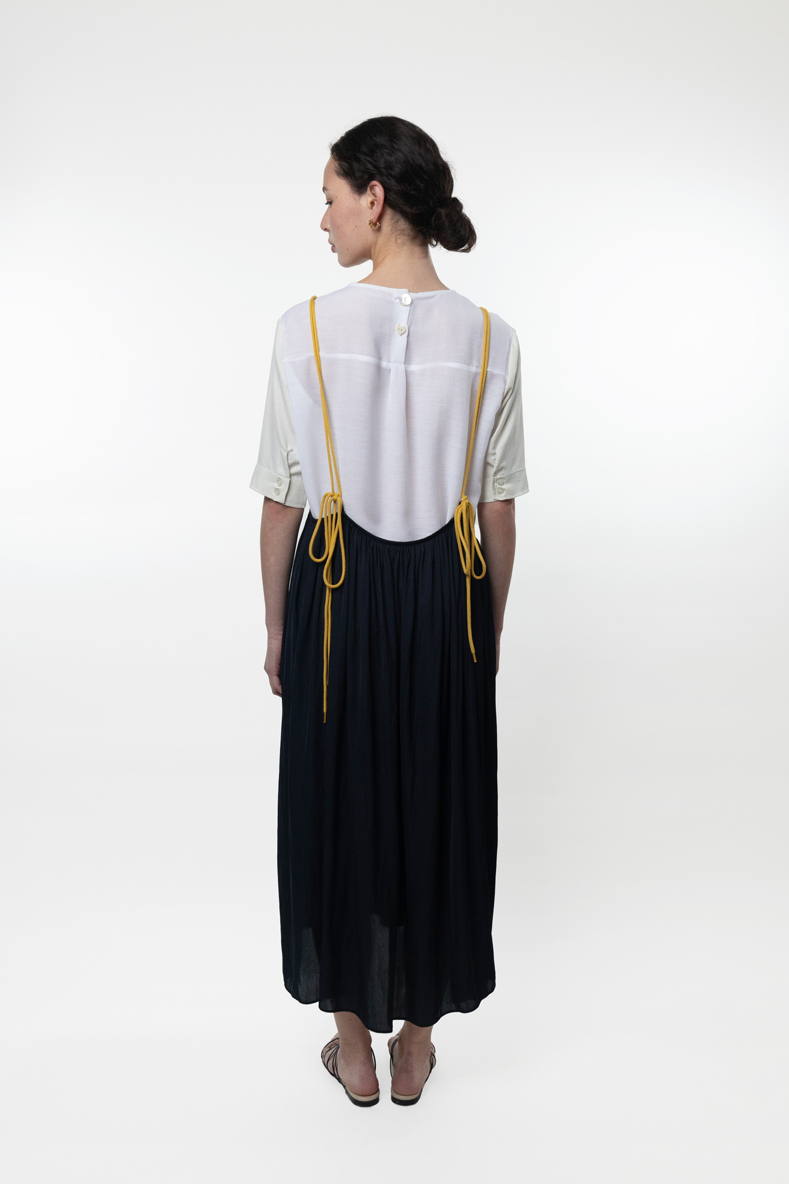 AL06/ MULTIWAYS DRESS WITH ROPE STRAPS