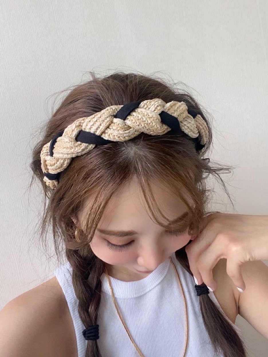 Lornah twirl woven headband