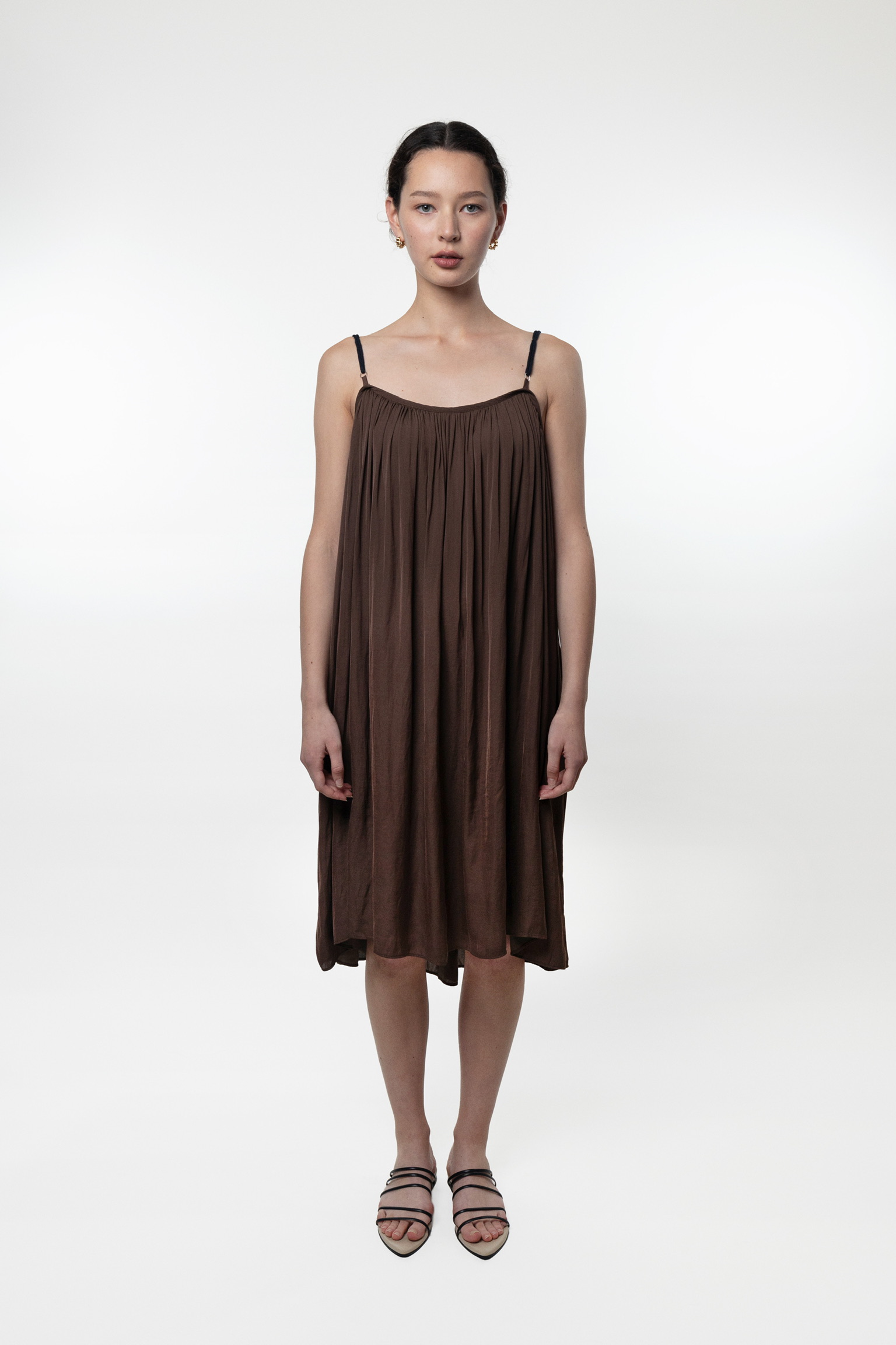 AL06/ MULTIWAYS DRESS WITH ROPE STRAPS