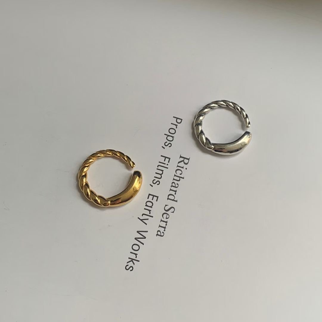 Shane 925 silver twisted ring