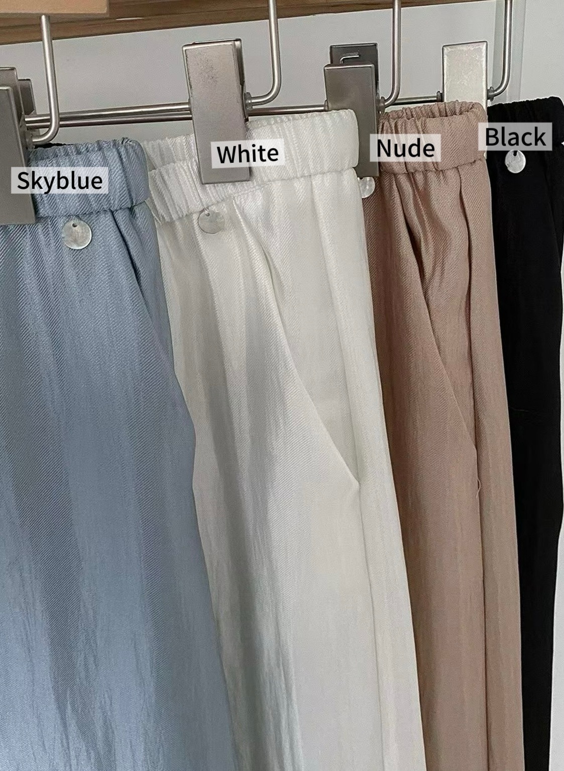 PG03 / ELASTIC WAISTBAND STRAIGHT SKIRT