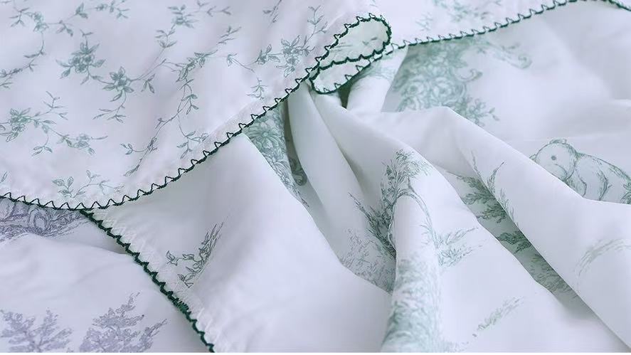 BT02 / Ice Cool Series: Reversible Bear in the Cottage Blanket