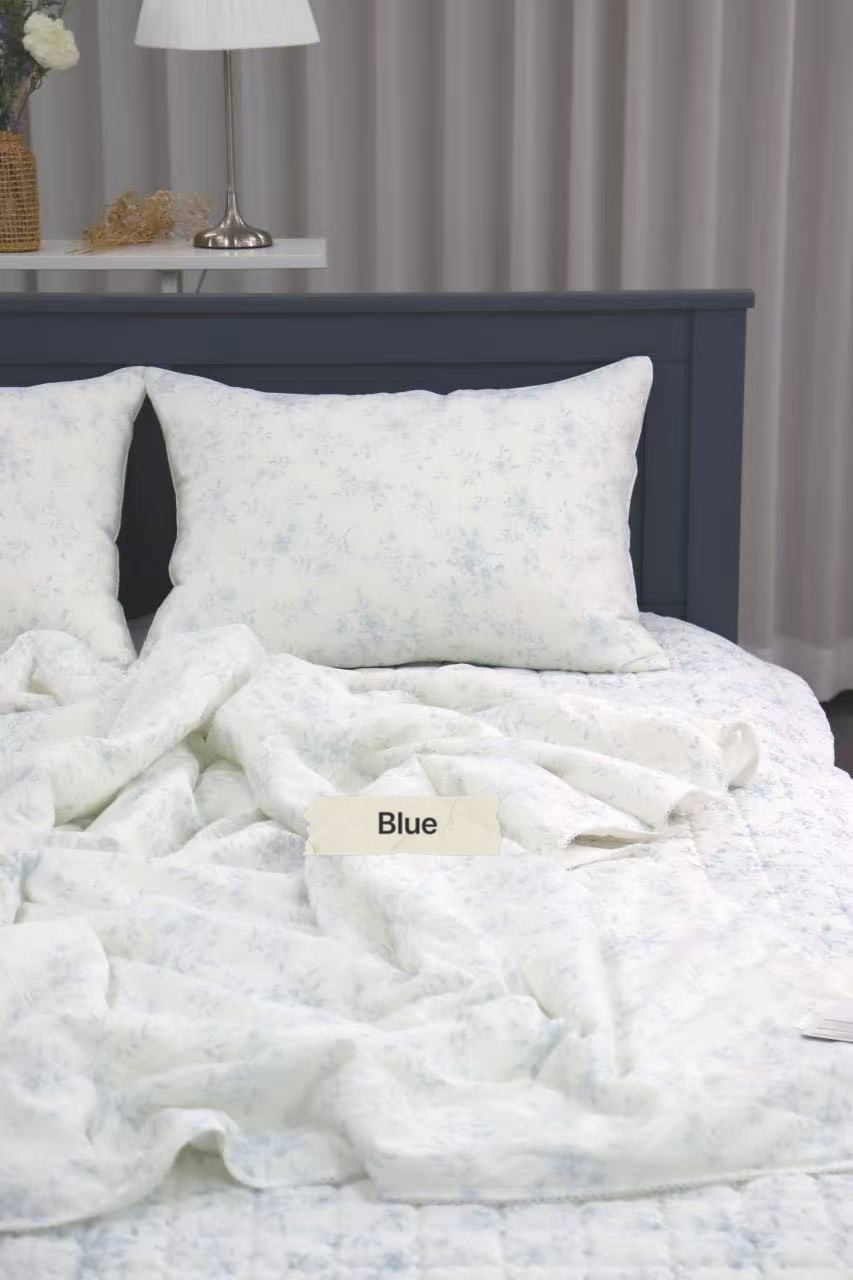BT04 / Ice Cooling Series: Cottage Garden Floral Cooling Blanket