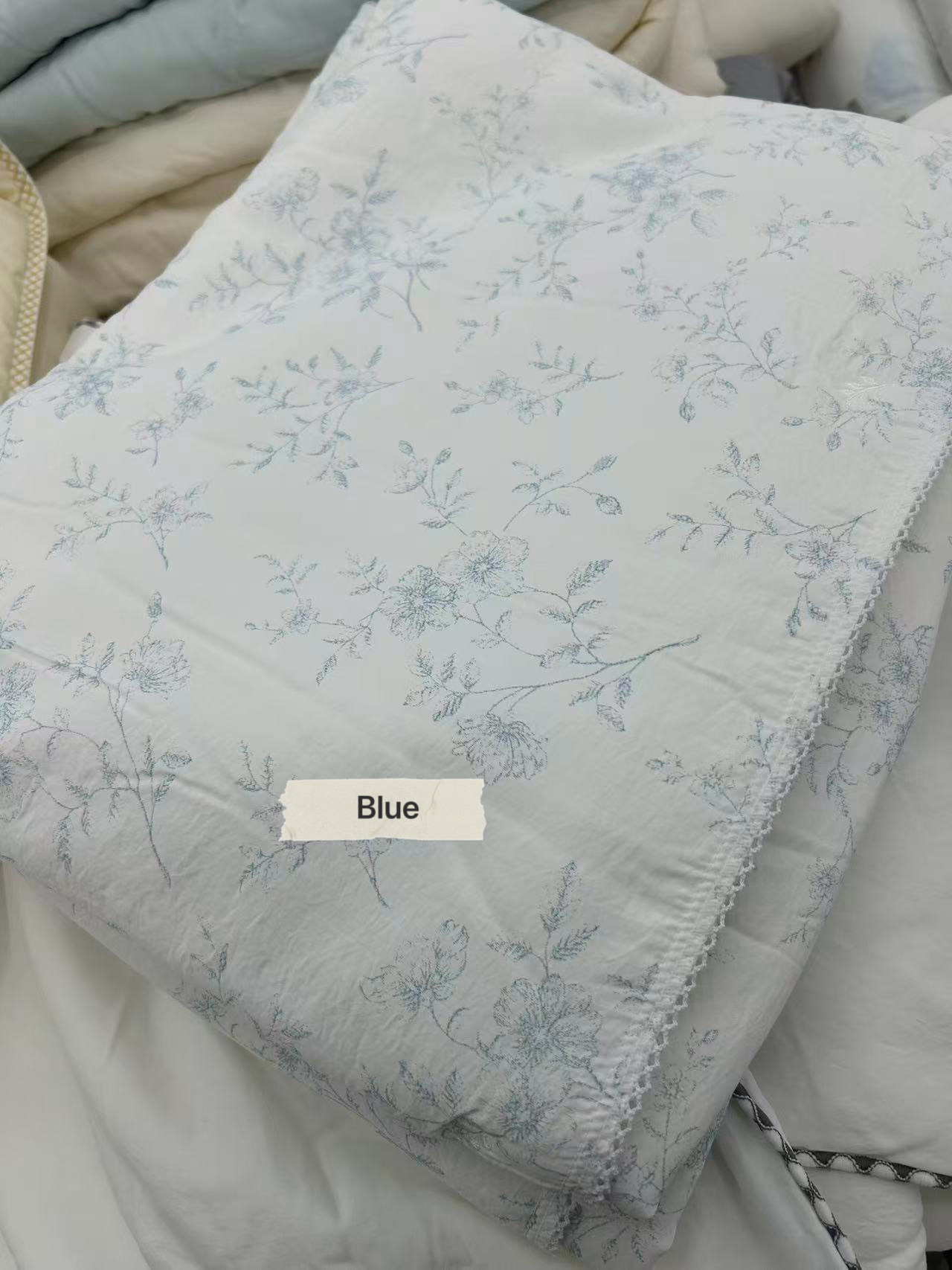 BT04 / Ice Cooling Series: Cottage Garden Floral Cooling Blanket