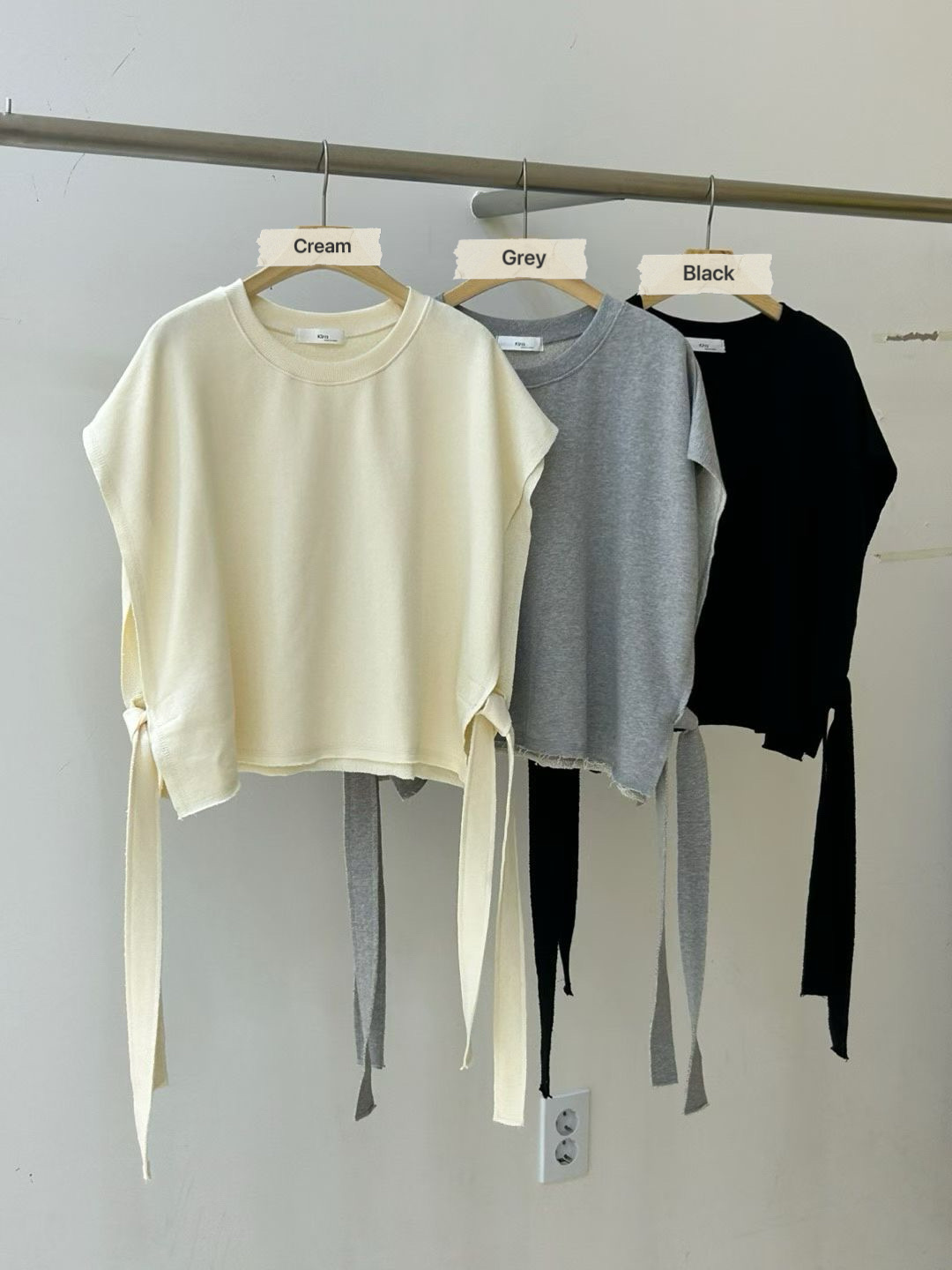 KL17 / SIDE-TIE LAYERING VEST