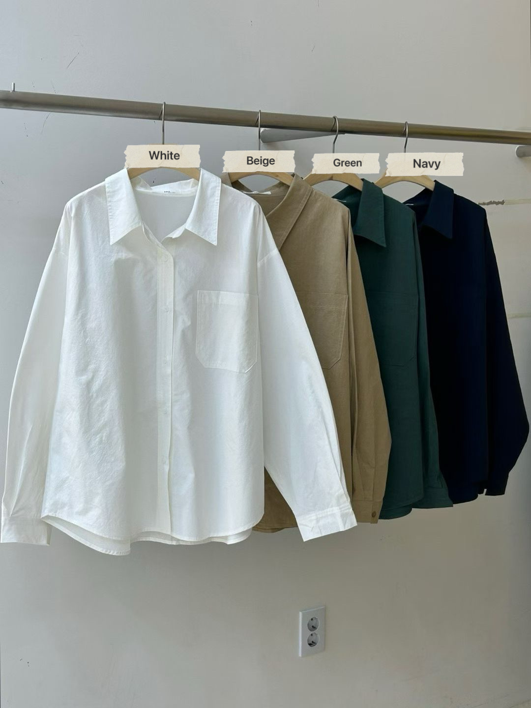KL16 / EVERYDAY POCKET LONG SLEEVES SHIRT