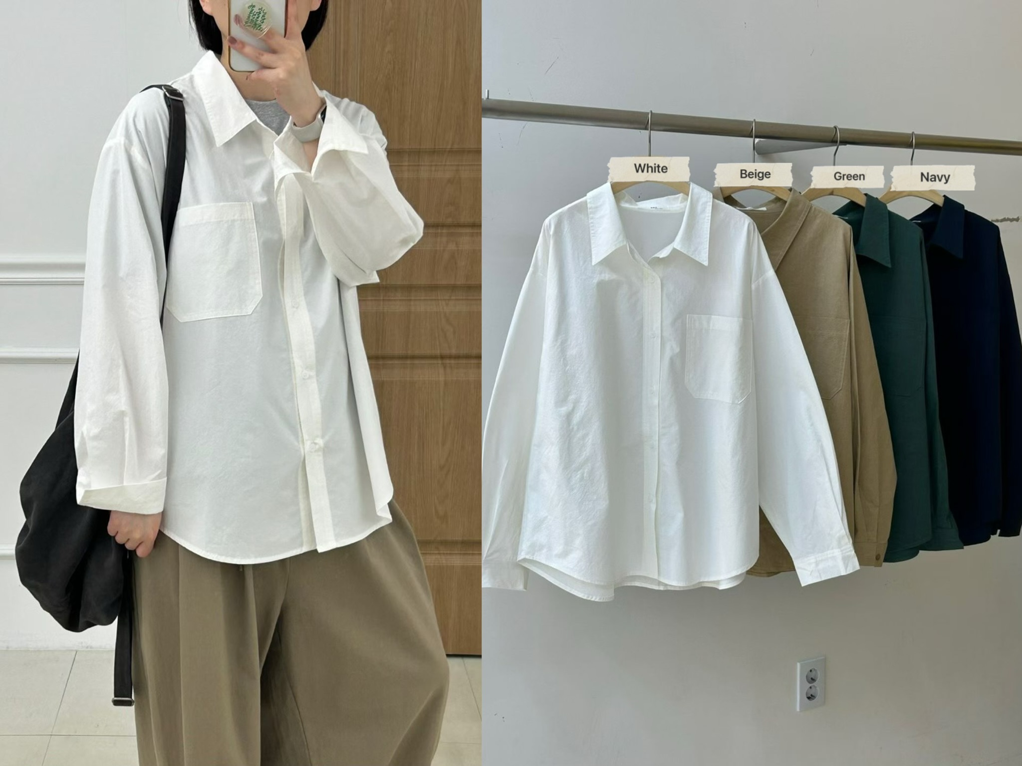 KL16 / EVERYDAY POCKET LONG SLEEVES SHIRT