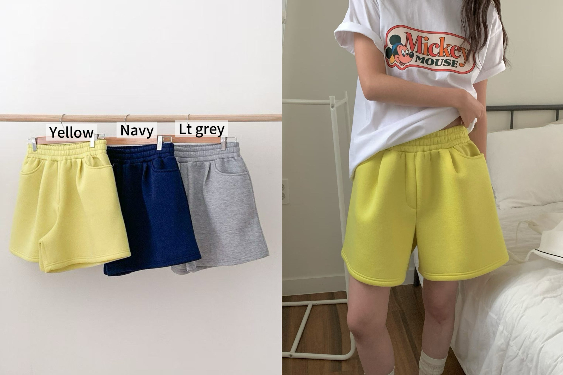 FG33 / ELASTIC BAND POCKET SHORTS