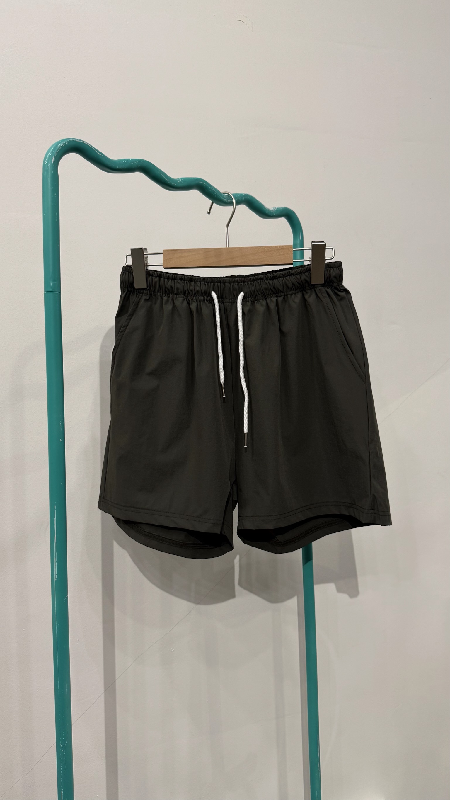 SH210426/BANDED WAIST POCKET SHORTS 