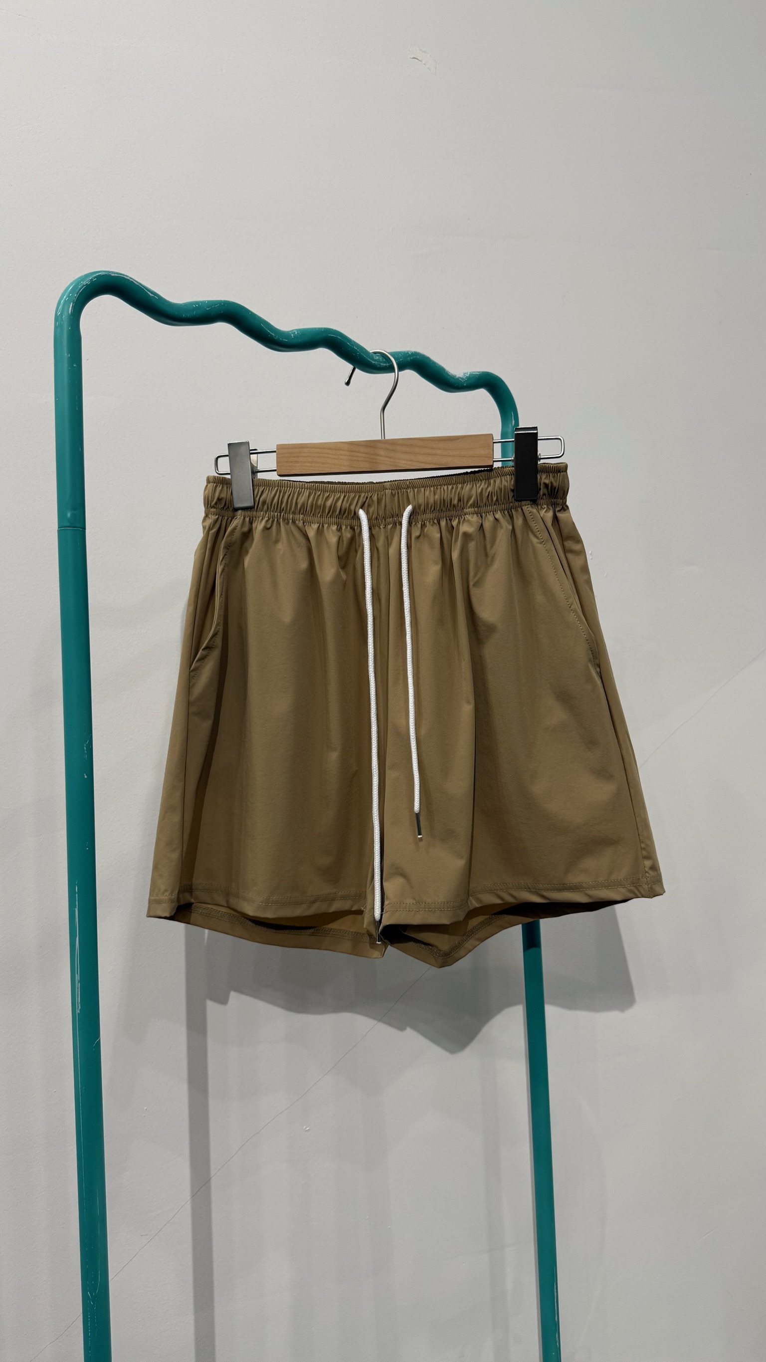 SH210426/BANDED WAIST POCKET SHORTS 