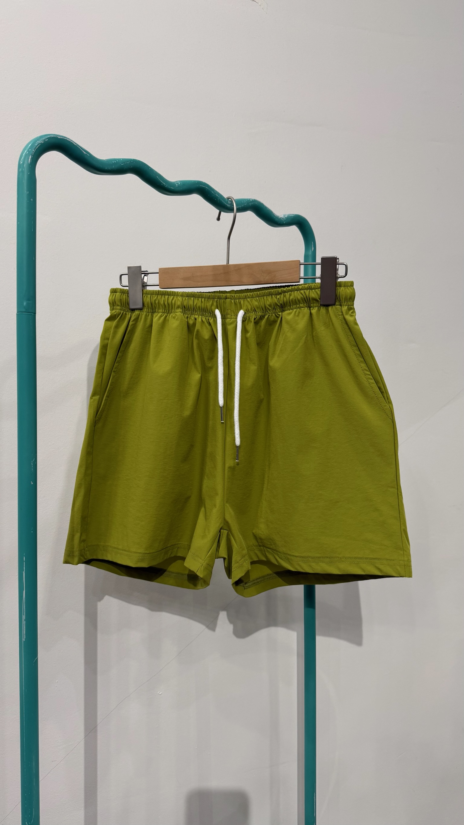 SH210426/BANDED WAIST POCKET SHORTS 