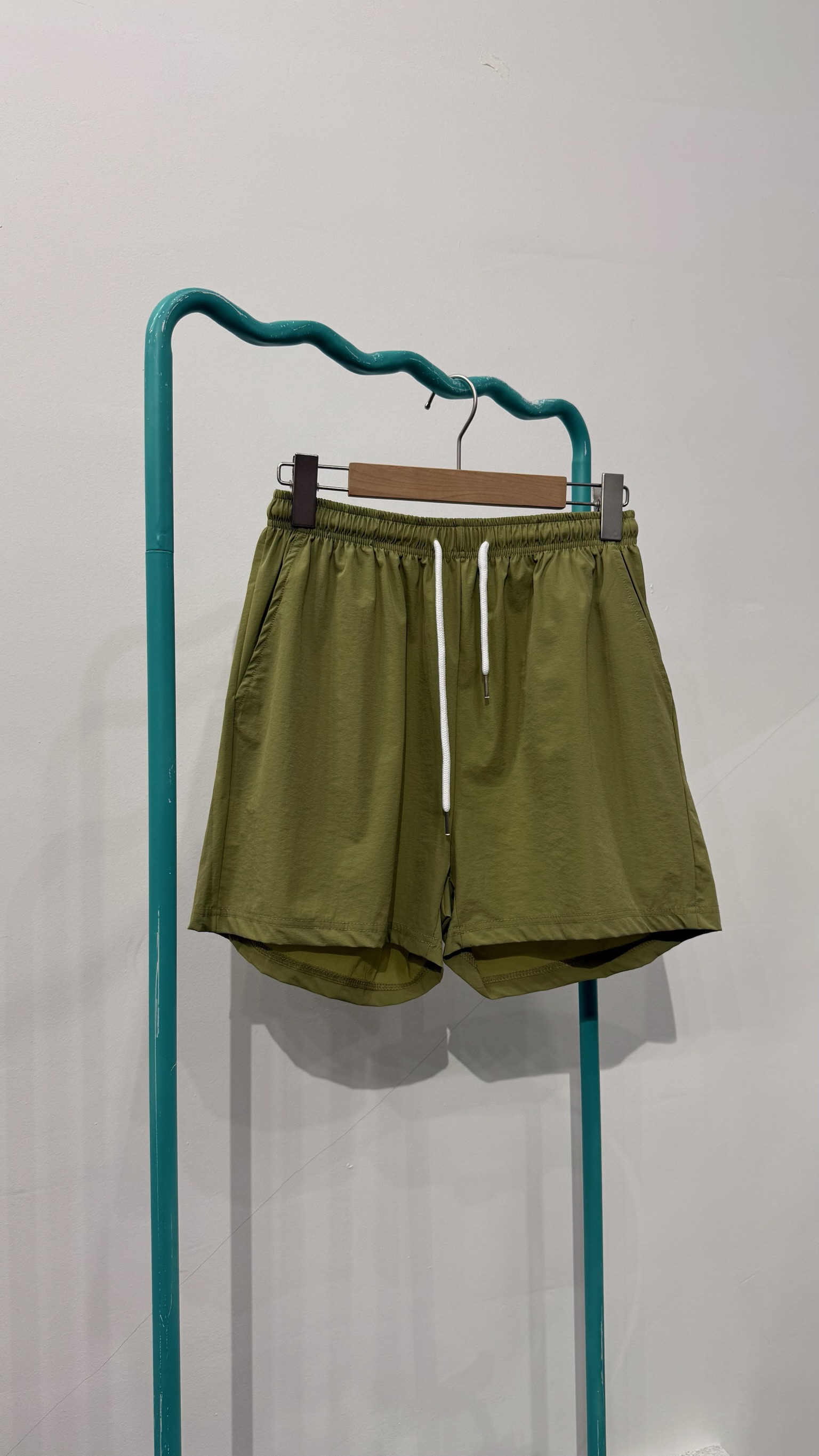 SH210426/BANDED WAIST POCKET SHORTS 