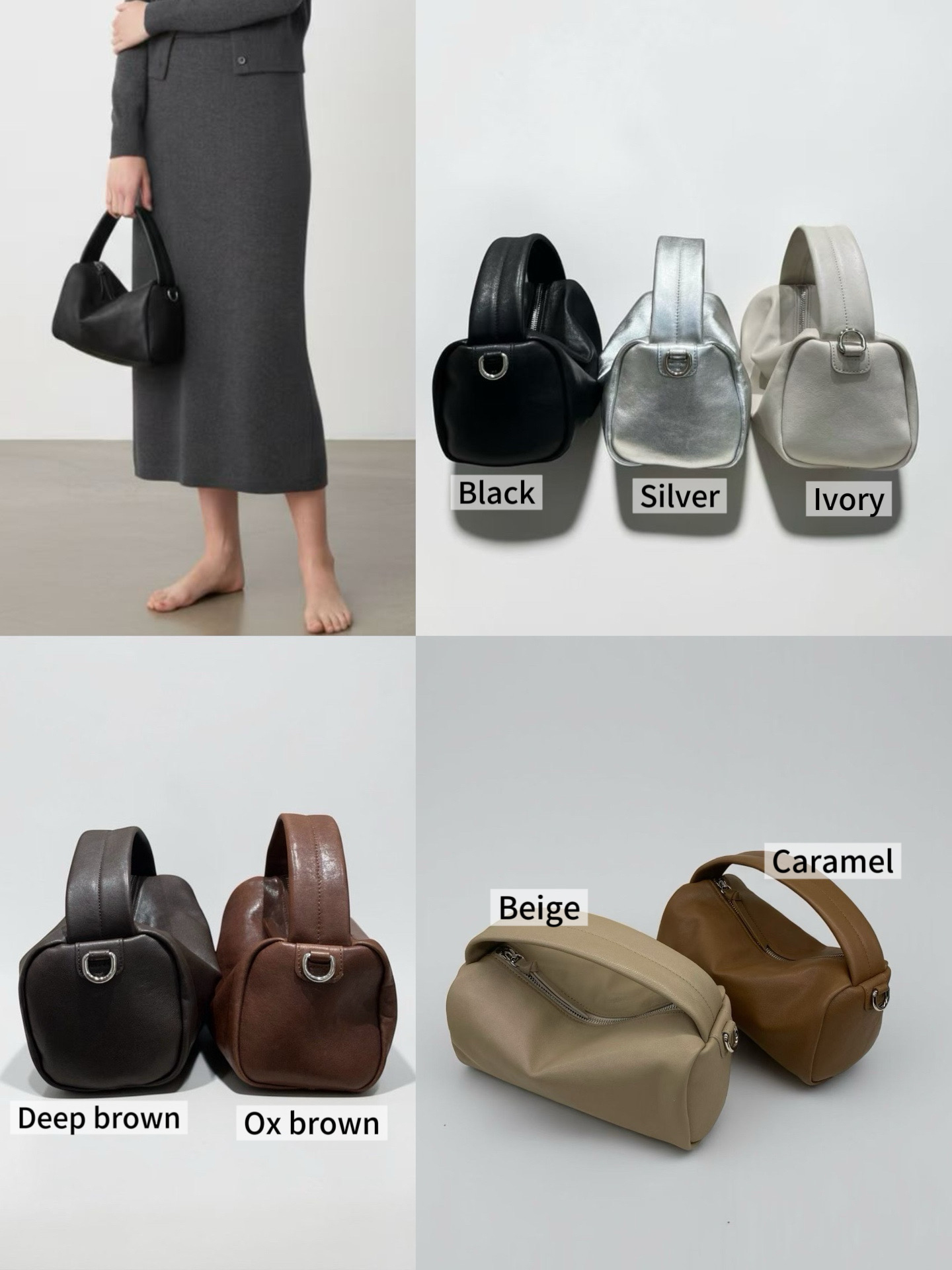 LP05 / TWO-WAYS RECTANGULAR HANDBAG