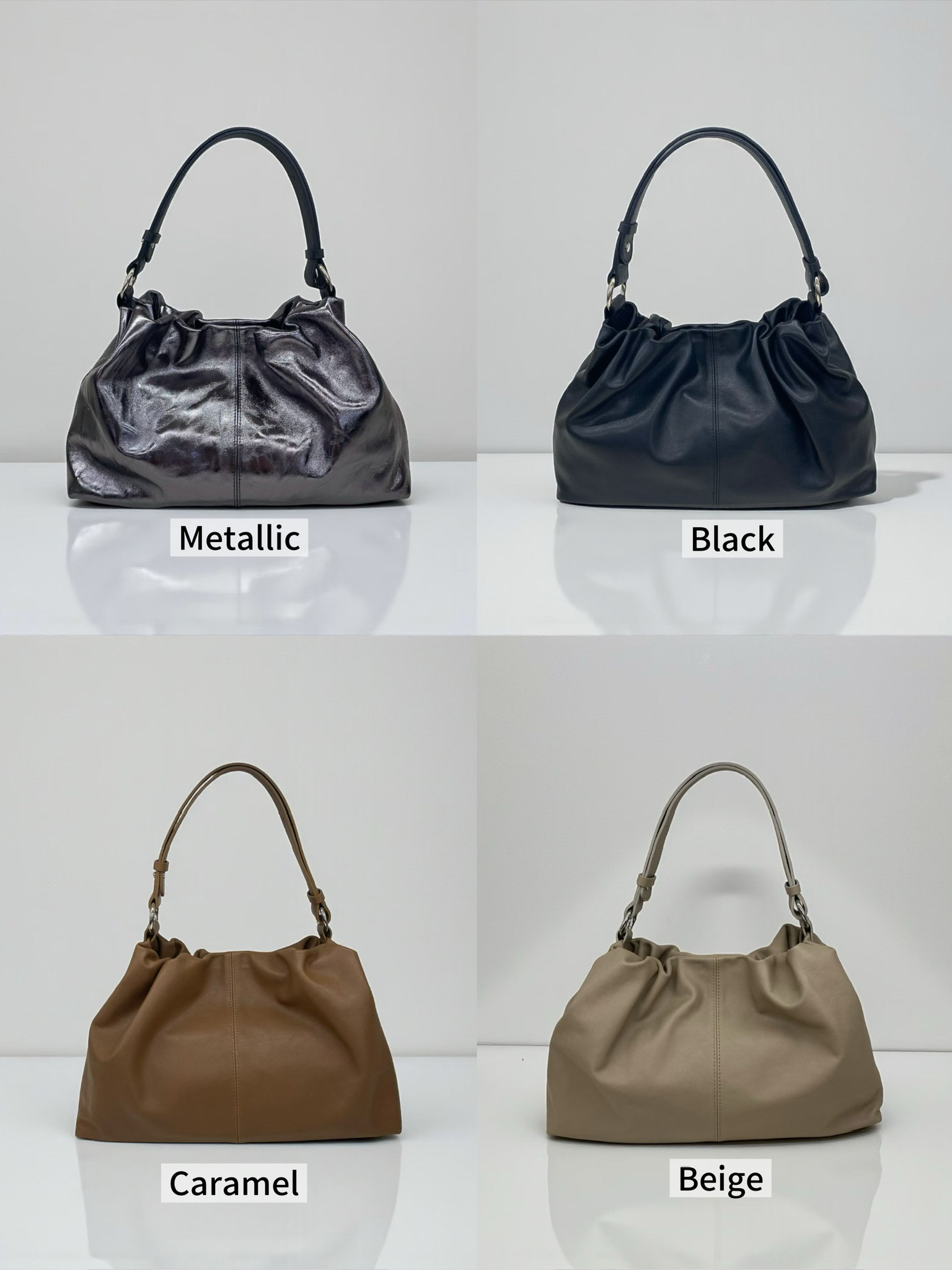 LP04 / GATHER OPENING LAMBSKIN BAG