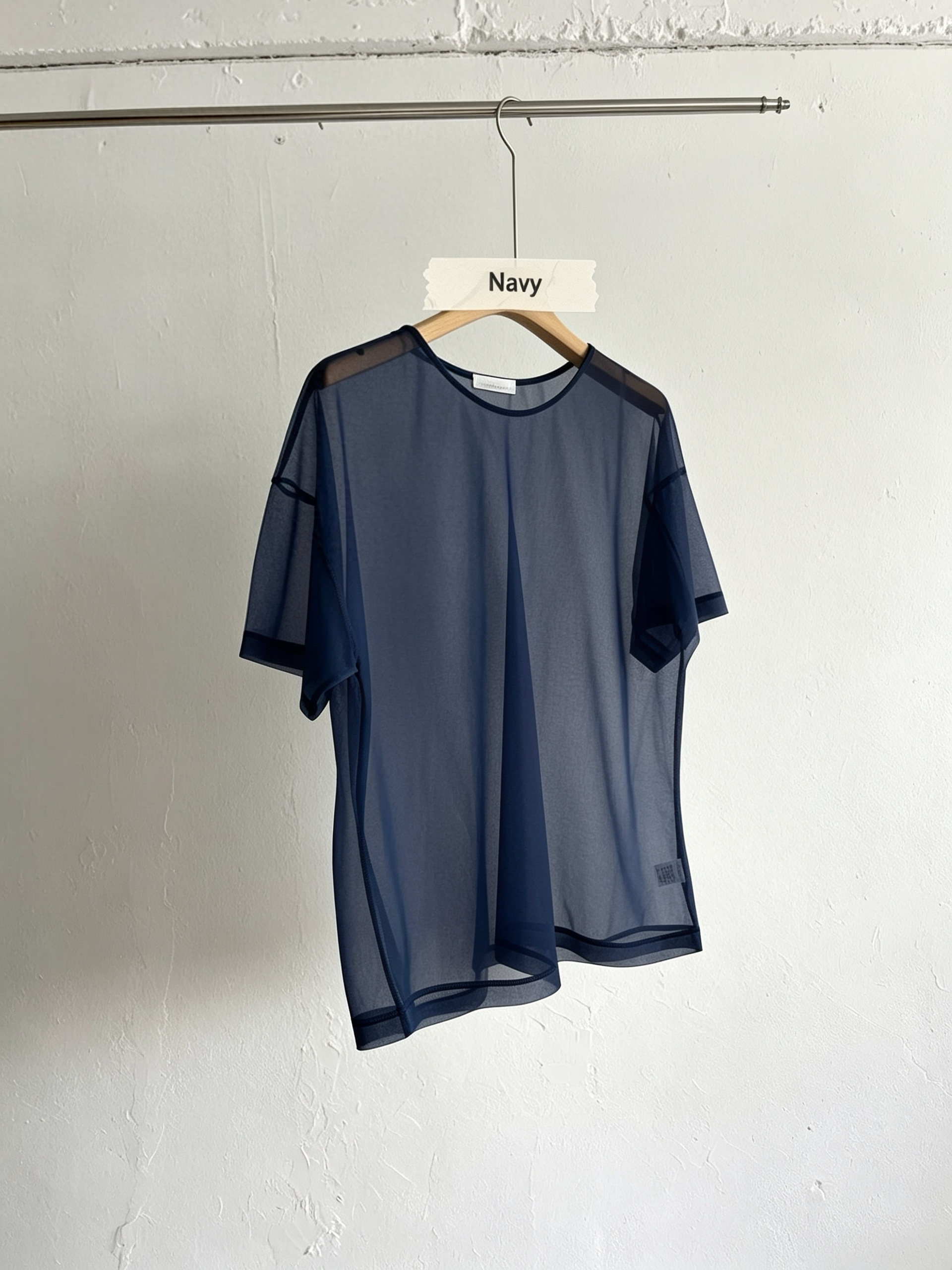 LAYERING SOFT MESH TOP/T740426