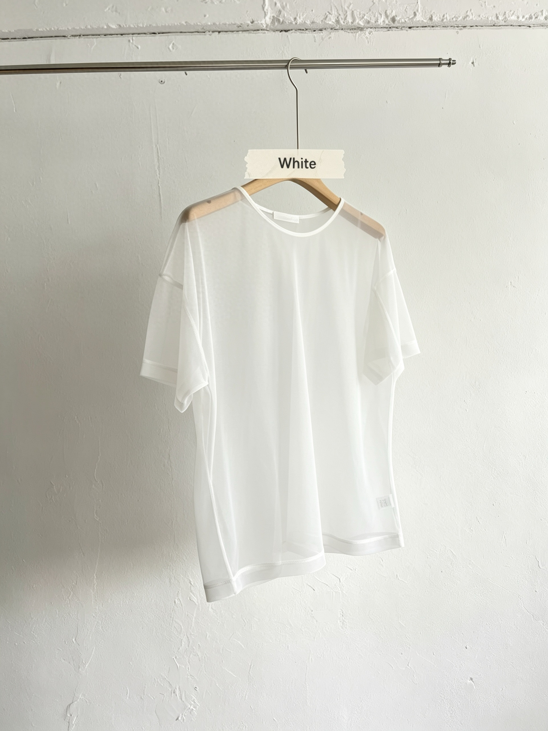 LAYERING SOFT MESH TOP/T740426