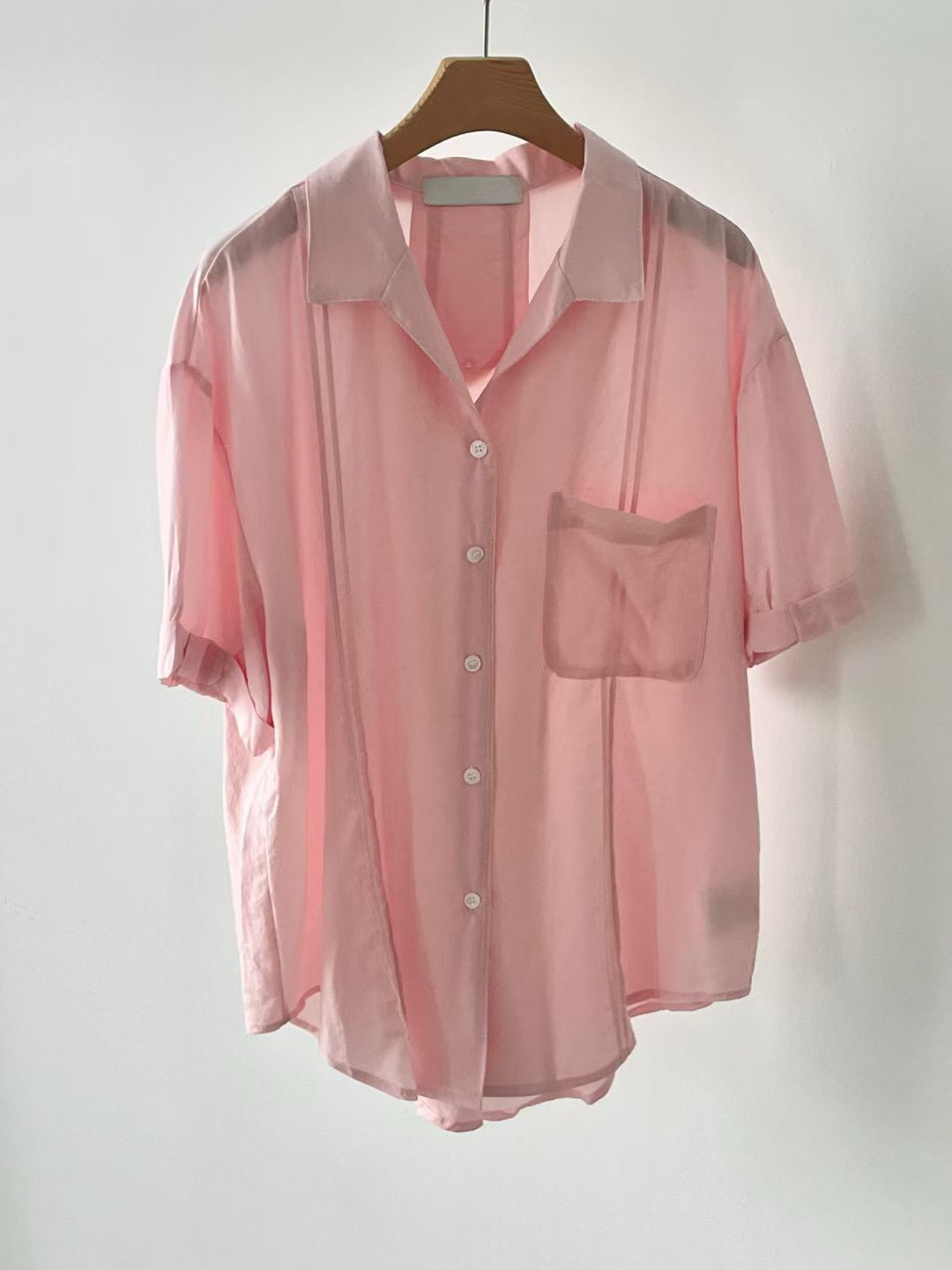 PG25 / BUTTON DOWN SHORT SLEEVES POCKET SHIRT