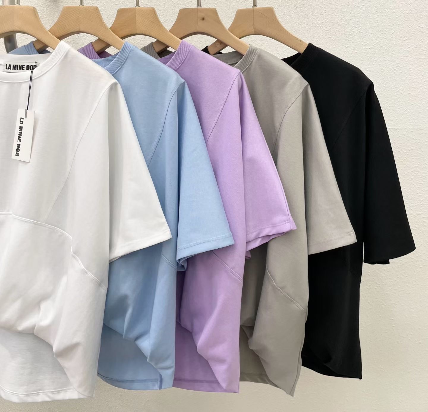 DM07 / UNEVEN HEM LOOSE FIT TOP