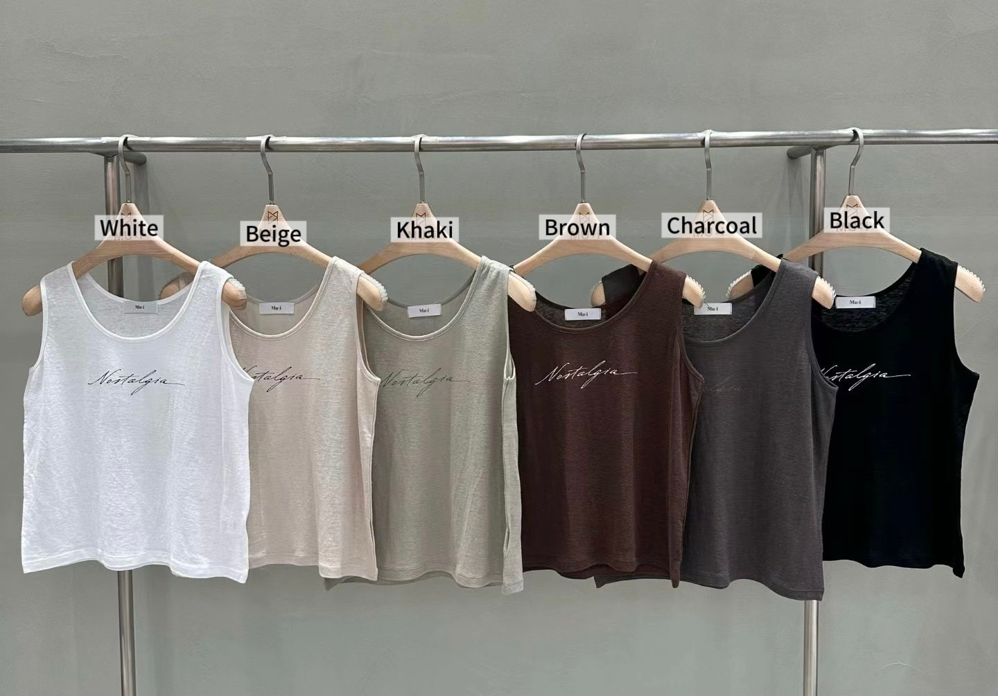 MU29 / "NOSTALGIA" SUMMER TANK TOP
