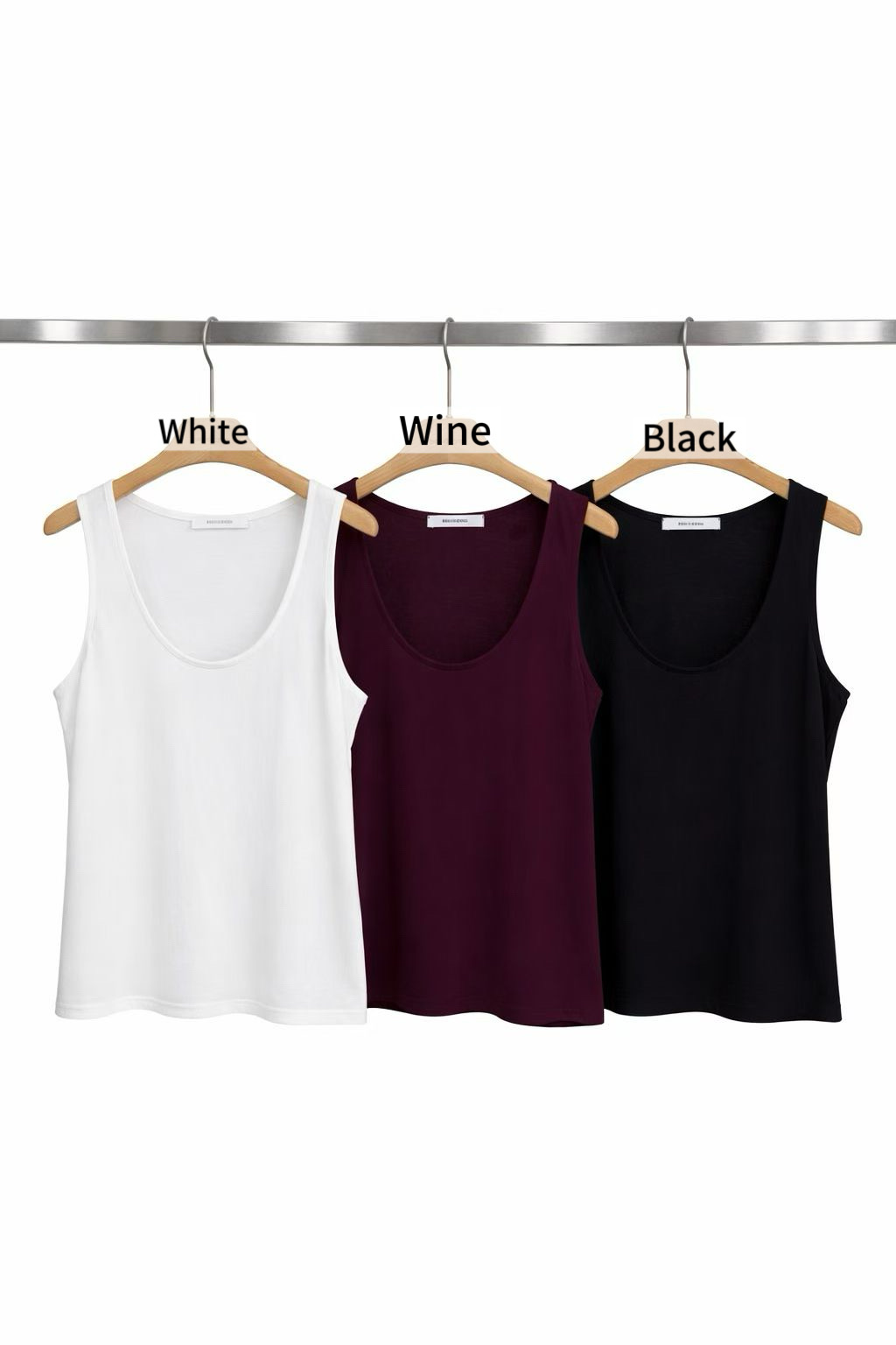 BY10 / SCOOP NECKLINE TANK TOP