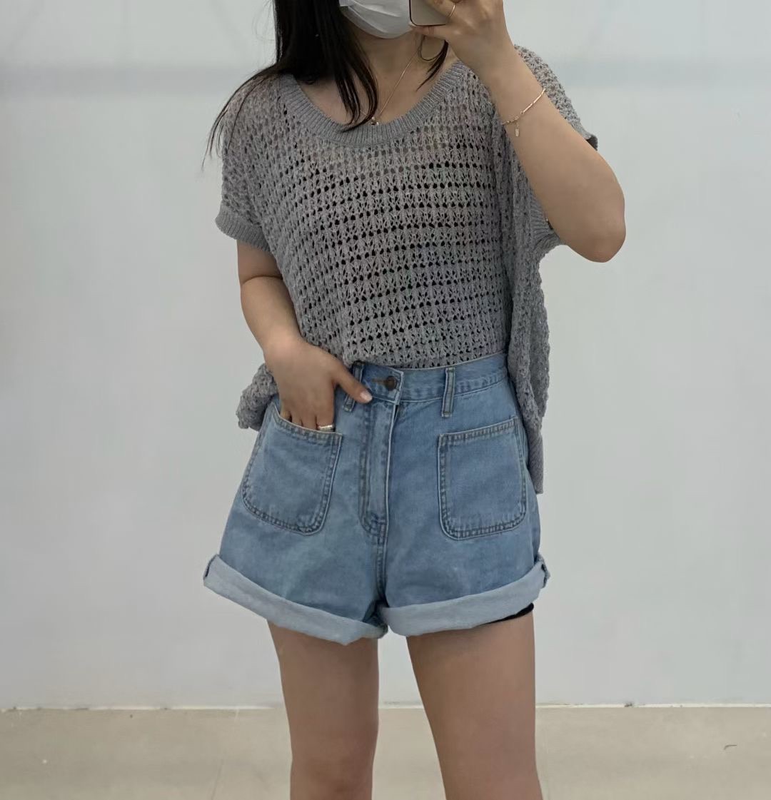 FP13 / LOOSEFIT KNIT BLOUSON