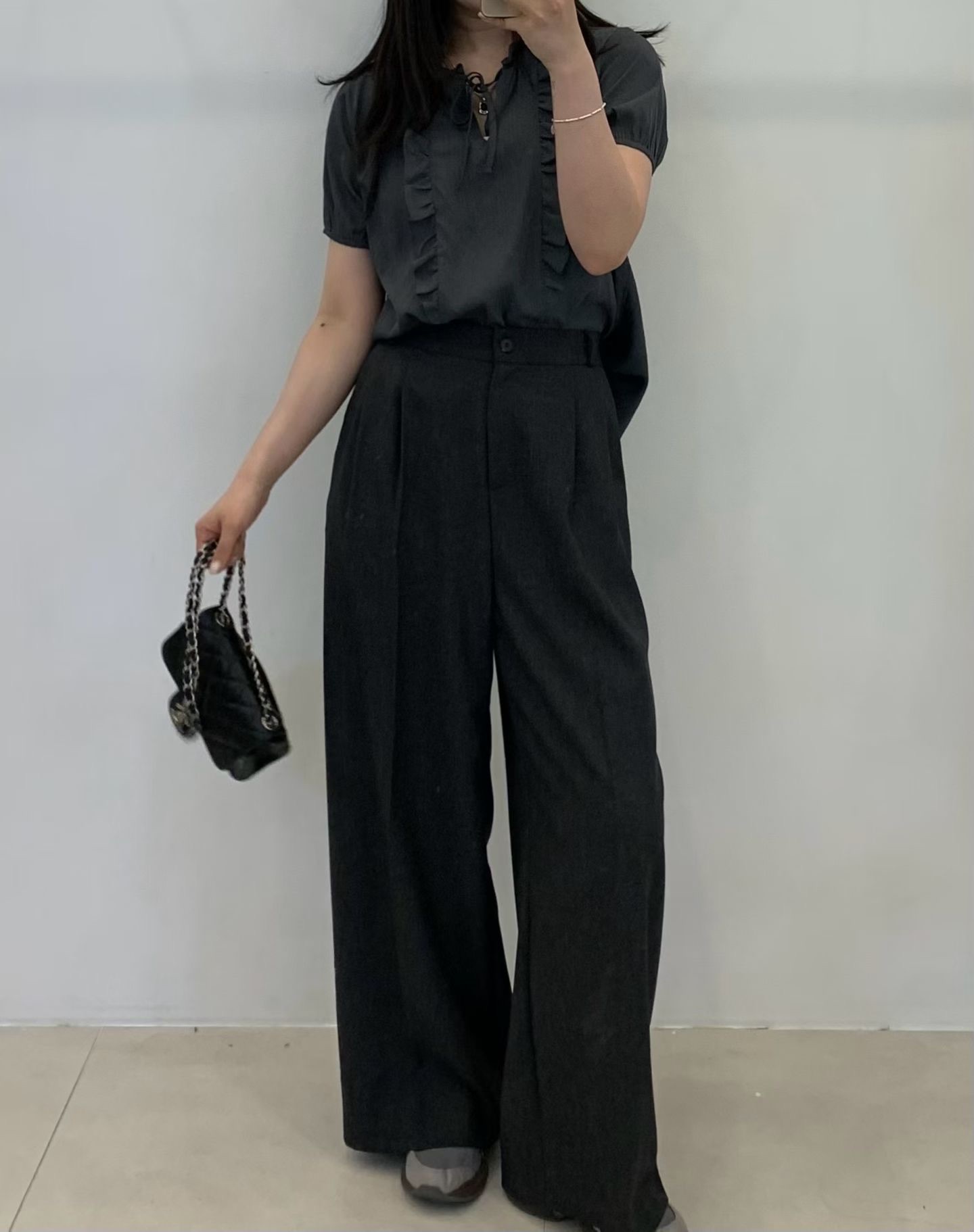 FP16 / ELASTIC WAISTBAND FRONT DARTED TROUSERS
