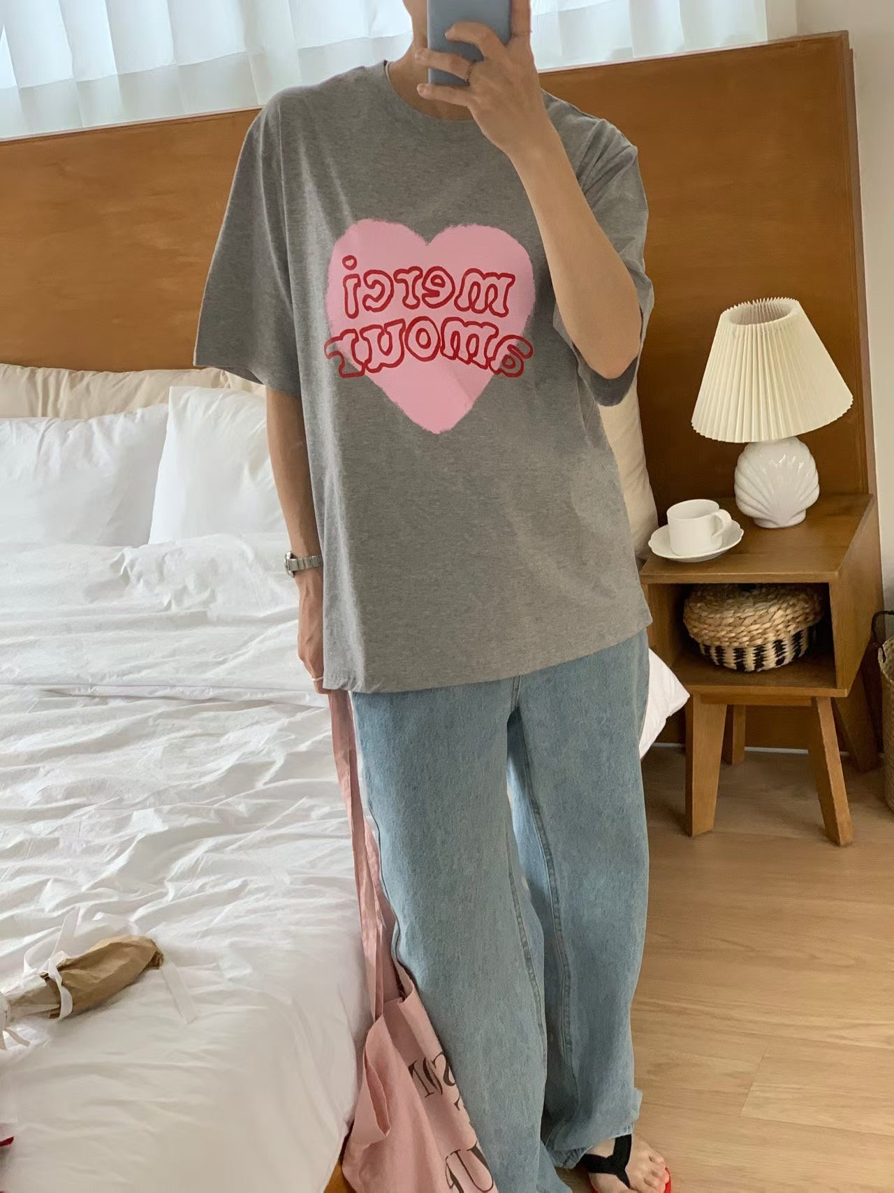 FG30 / ‘MERCI AMOUR’ PRINTED TEE