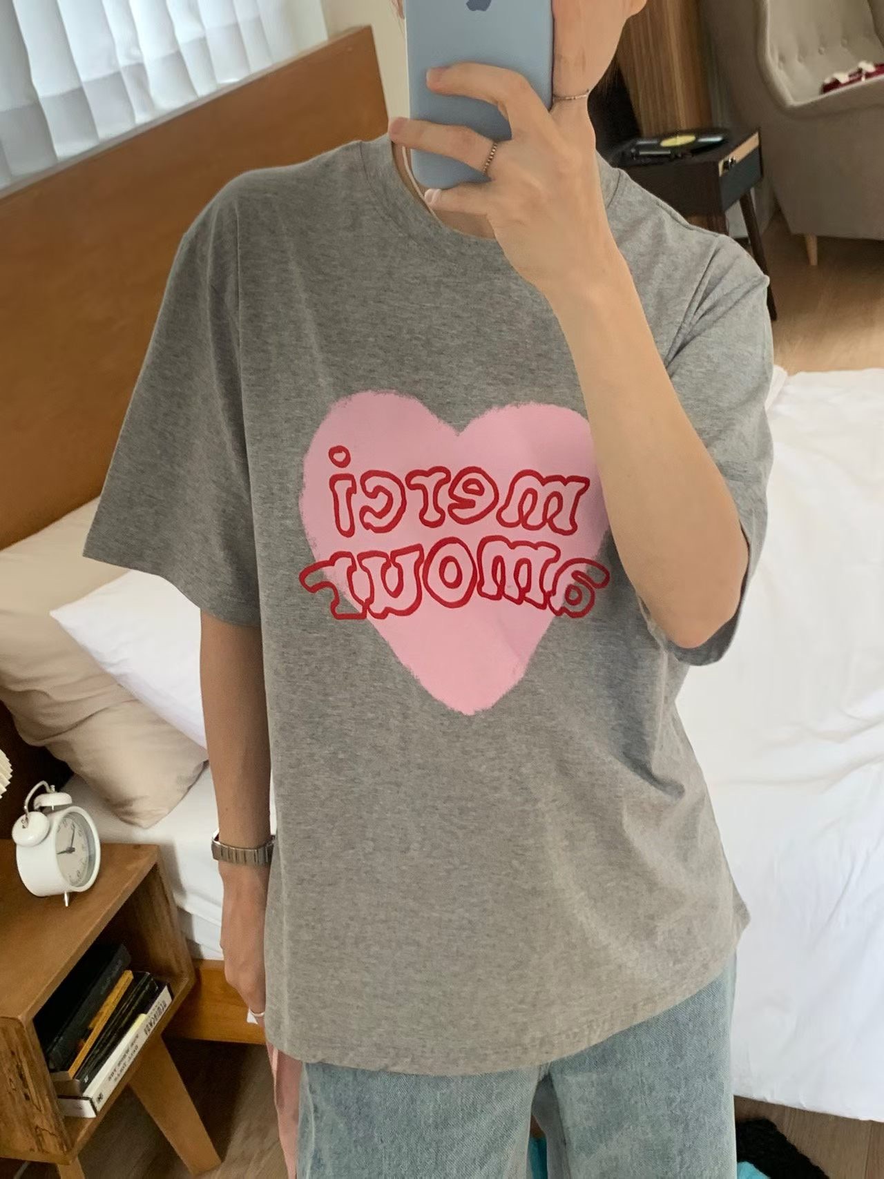 FG30 / ‘MERCI AMOUR’ PRINTED TEE