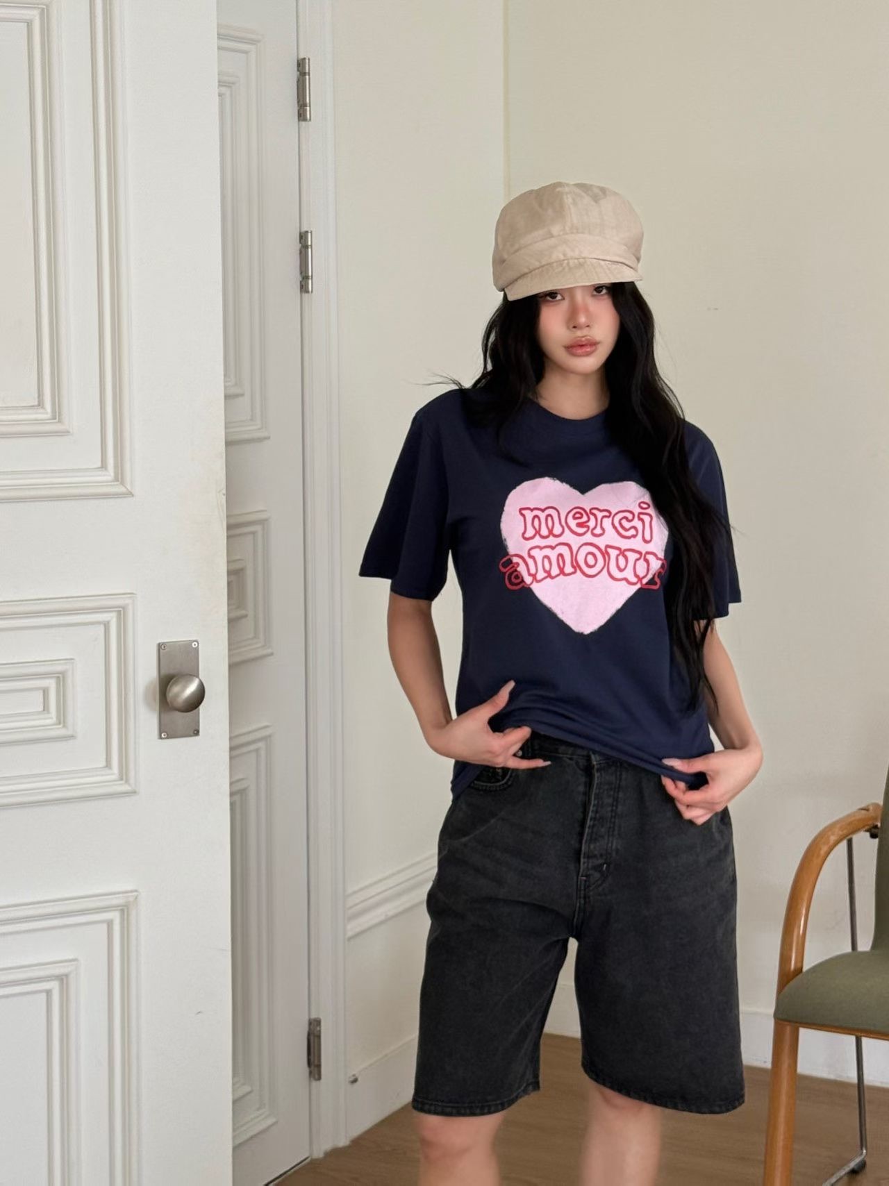 FG30 / ‘MERCI AMOUR’ PRINTED TEE