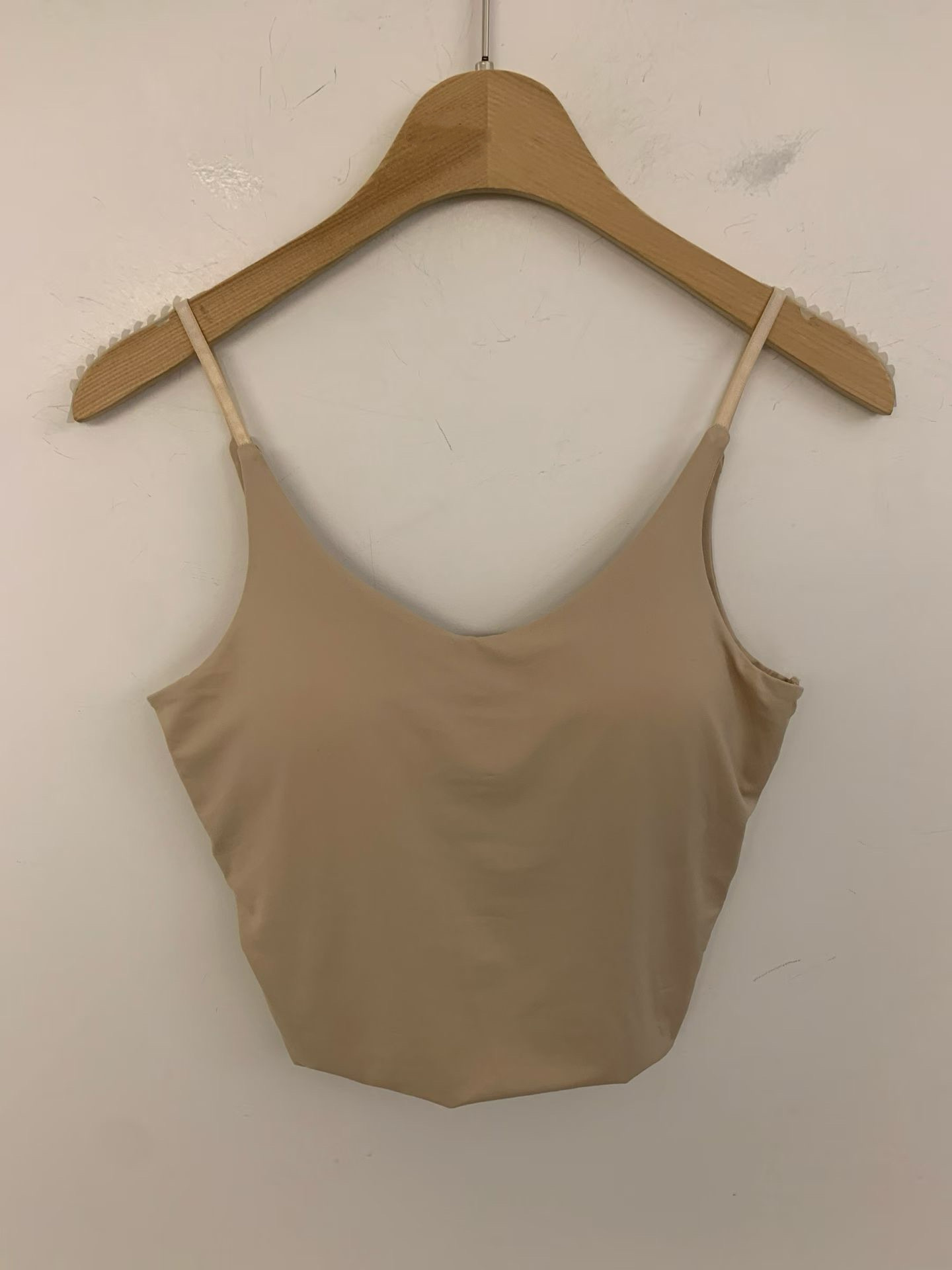 PG34 / CAMISOLE PADDED CROPPED TOP