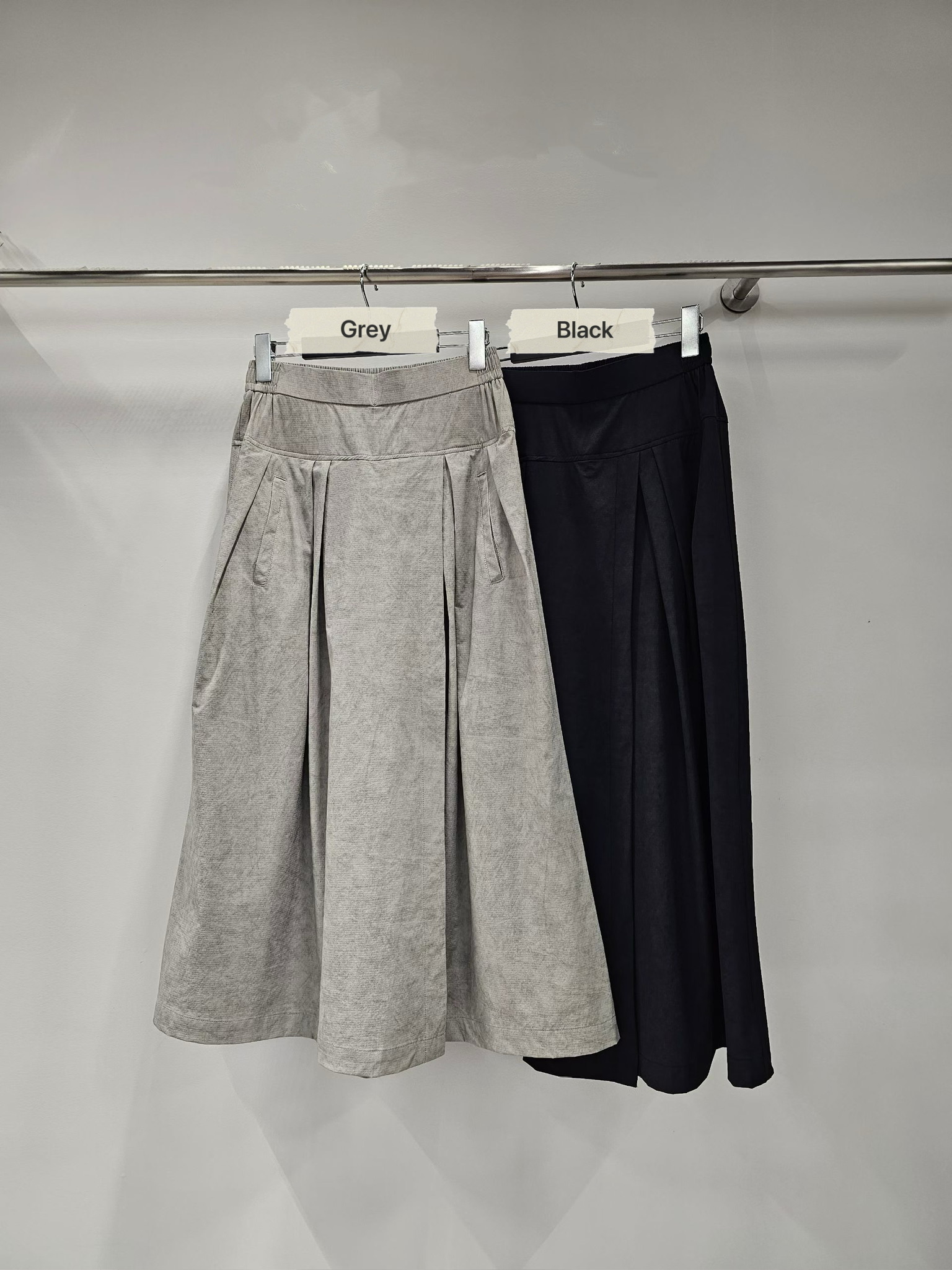 YY16 / PINTUCK POCKET CULOTTES