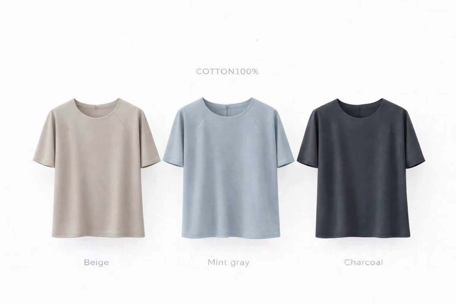 ME05 / Short Sleeves Basic Tee