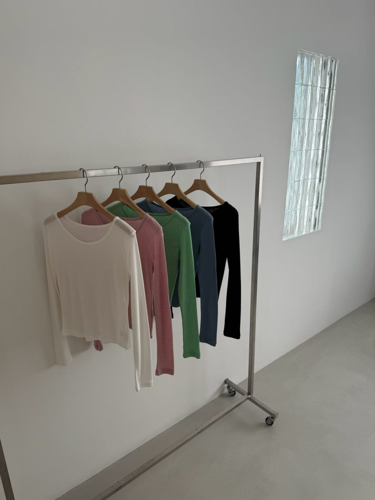 TS07 / BASIC SOFT LONG SLEEVES TEE