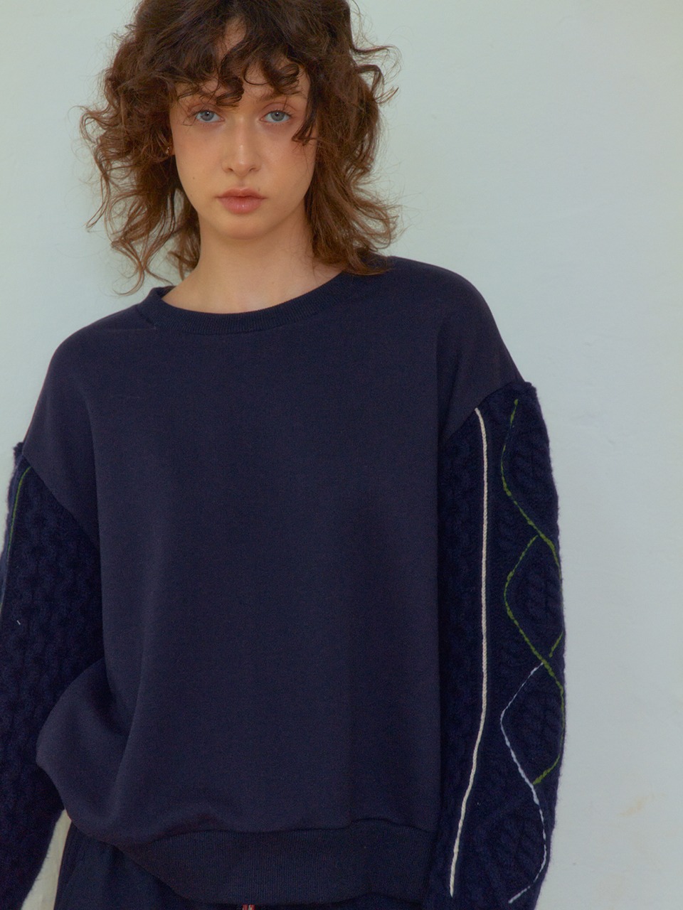DD12 / Day by Day Knit Sweat Shirt