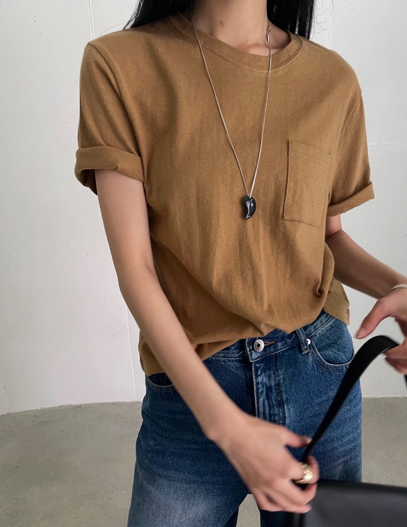 700826 / POCKET SHORT SLEEVES TEE