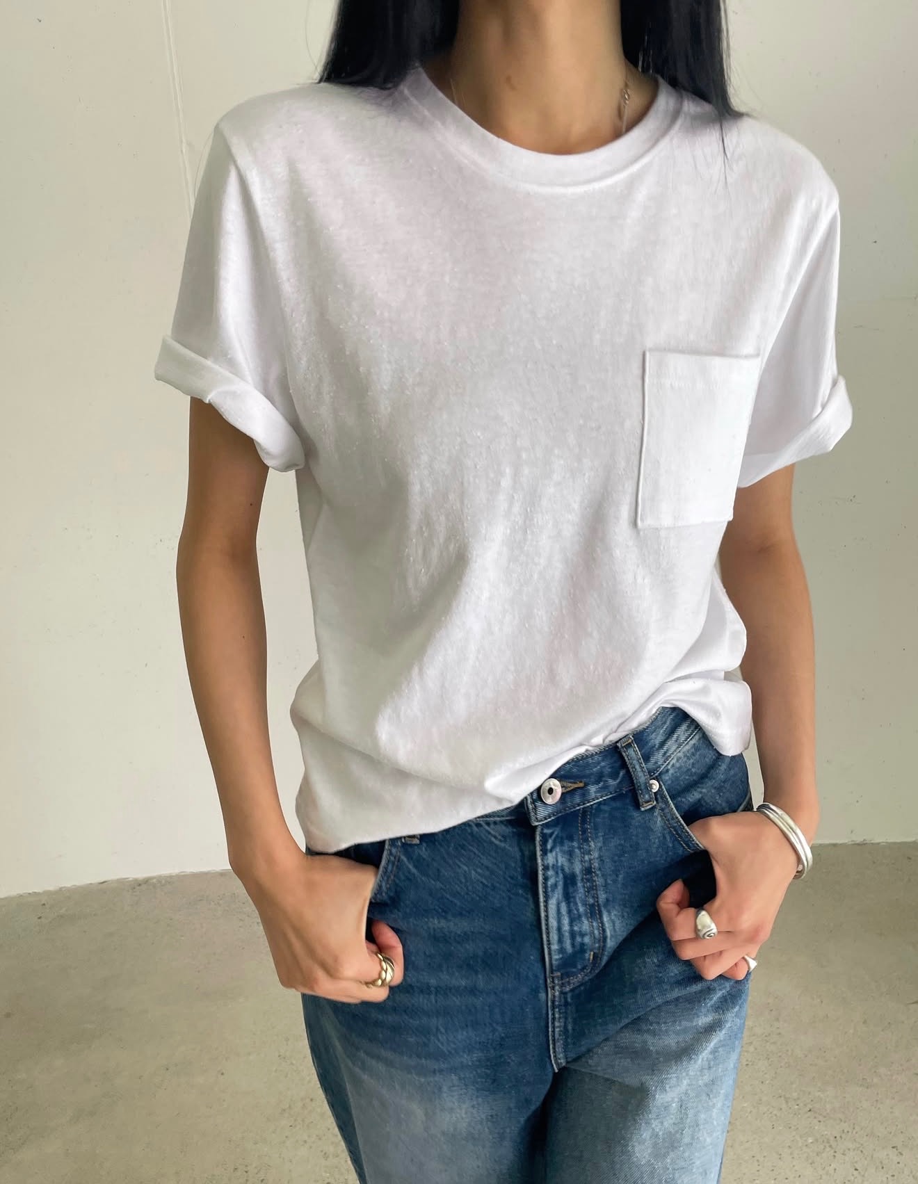 700826 / POCKET SHORT SLEEVES TEE