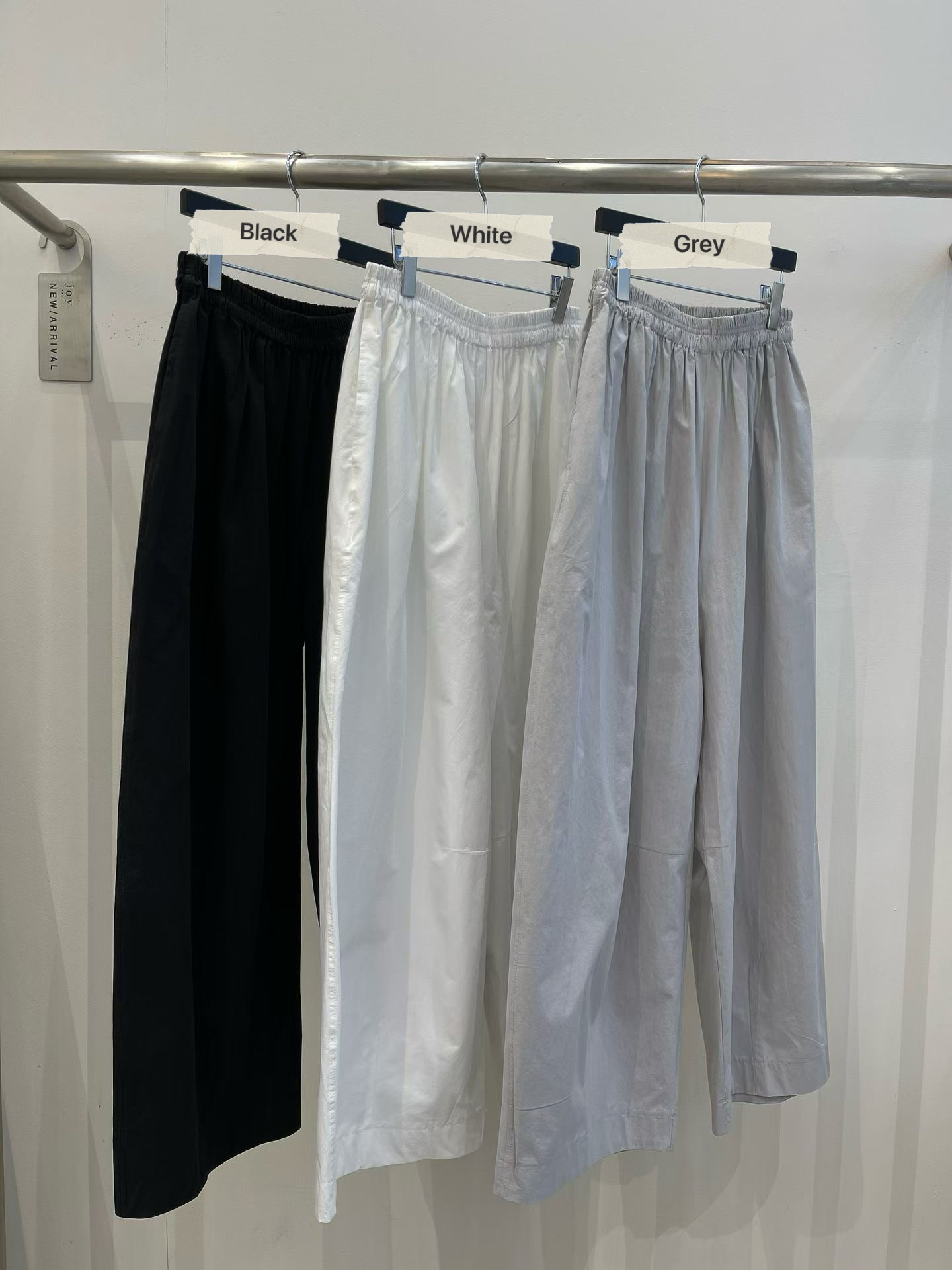 JY14 / BANDED WAIST COCOON TROUSERS
