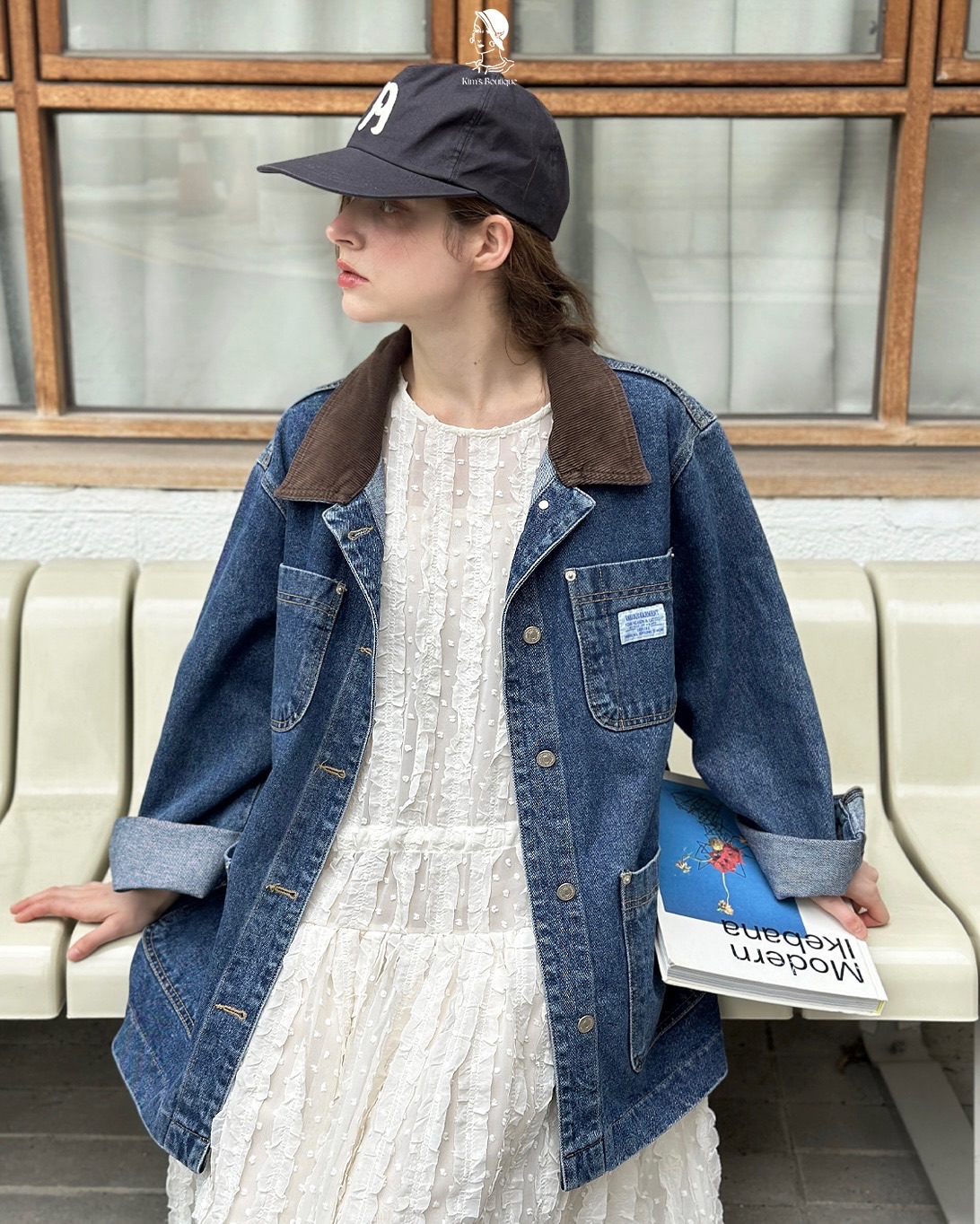 KB07 / Sleeveless Drawstring Textured Dress