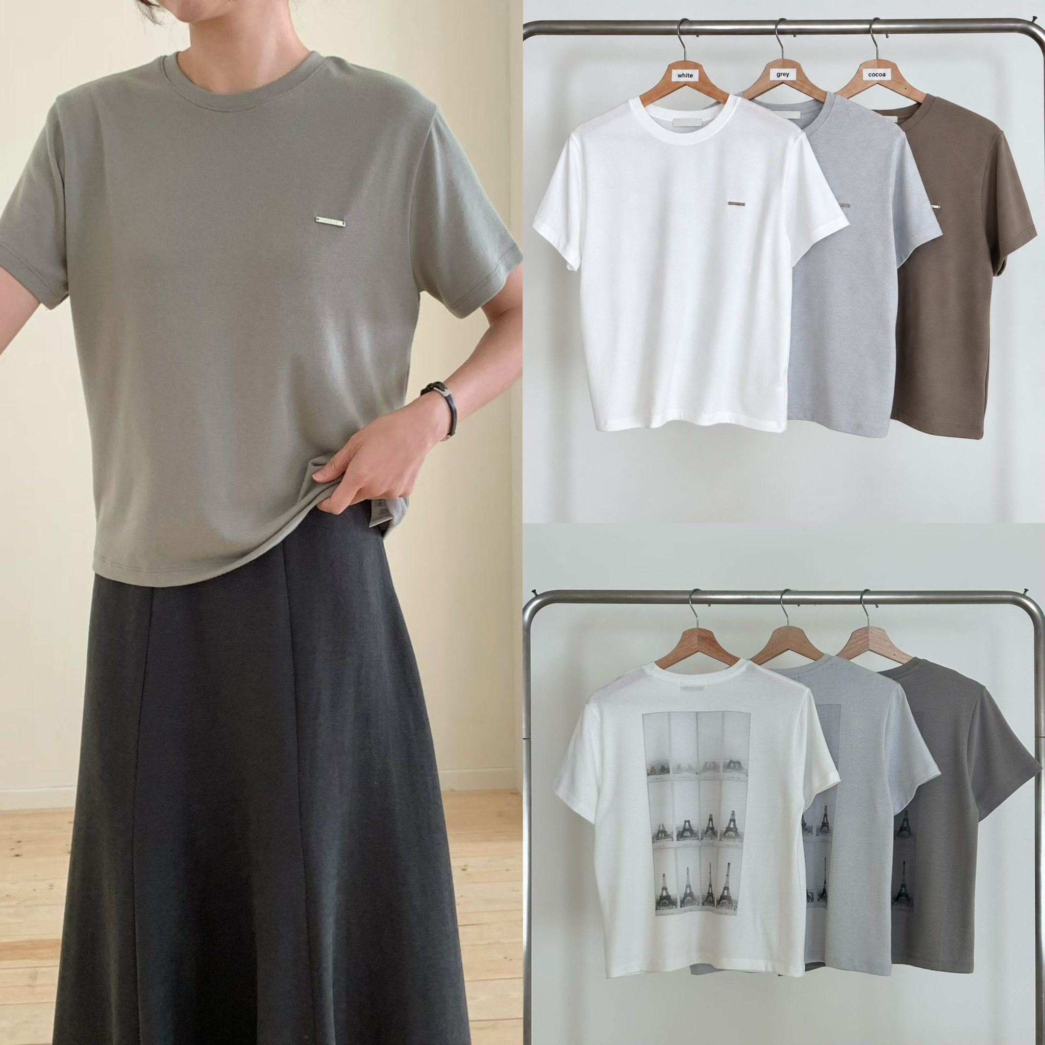 ER10 / BACK GRAPHIC PRINT TEE