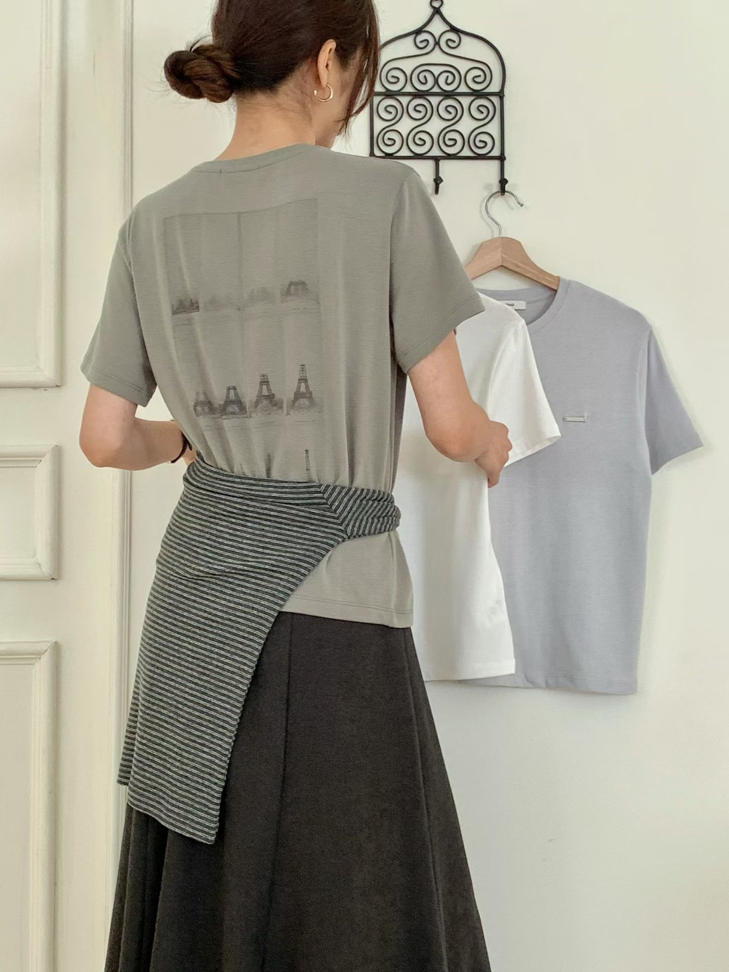 ER10 / BACK GRAPHIC PRINT TEE